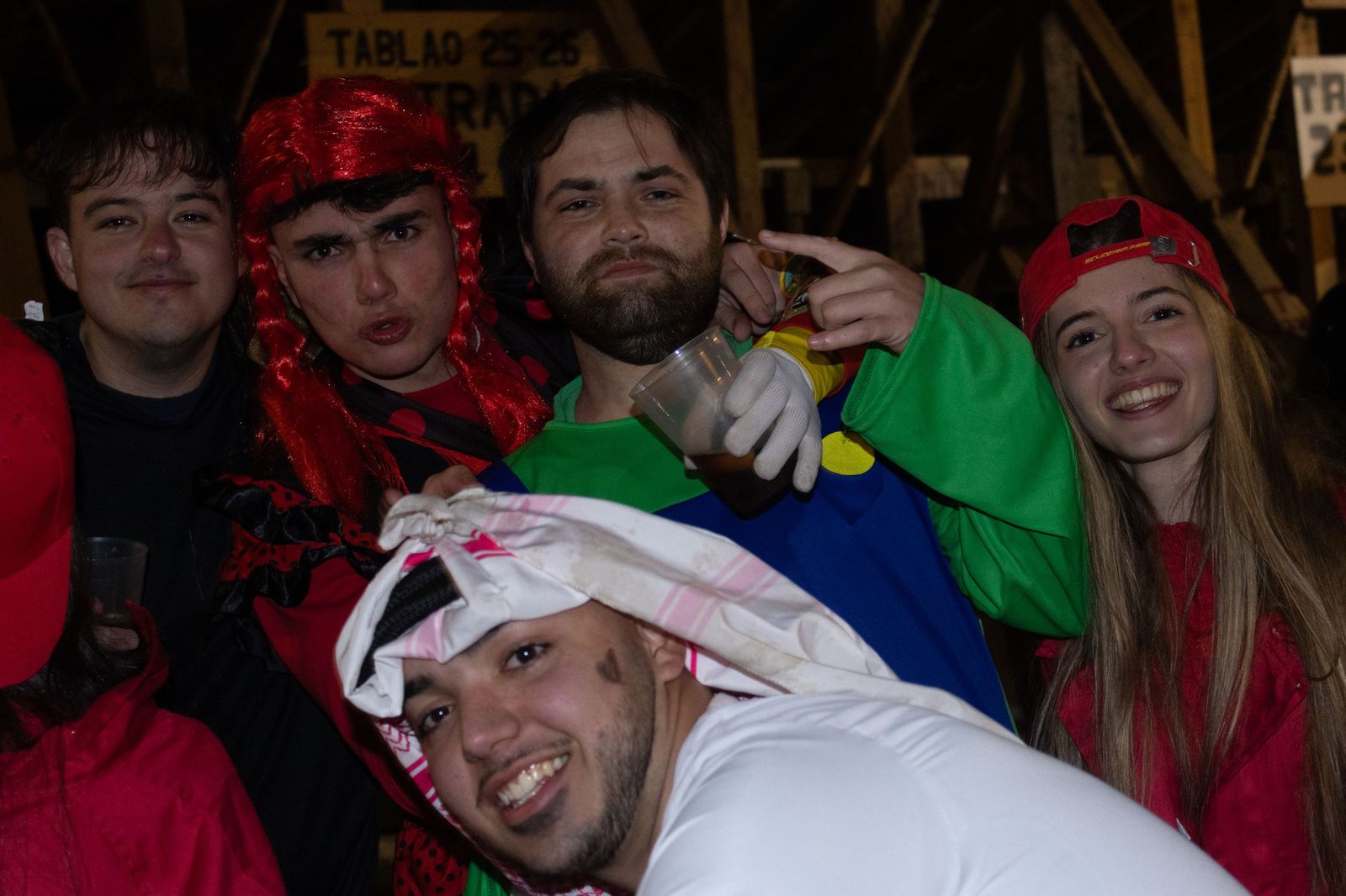 Salamanca de noche, sábado del Carnaval del Toro de Ciudad Rodrigo