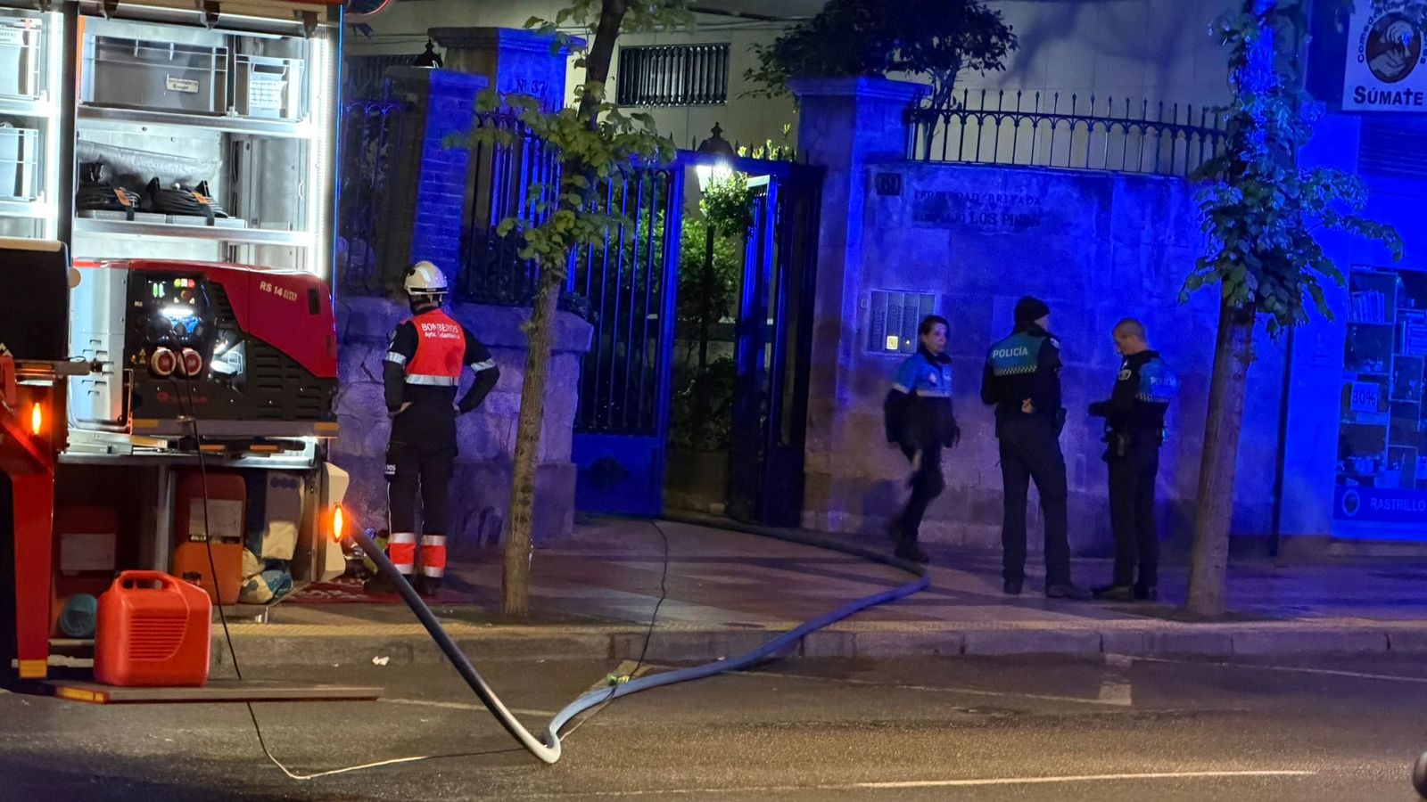 Incendio Paseo de la Estación