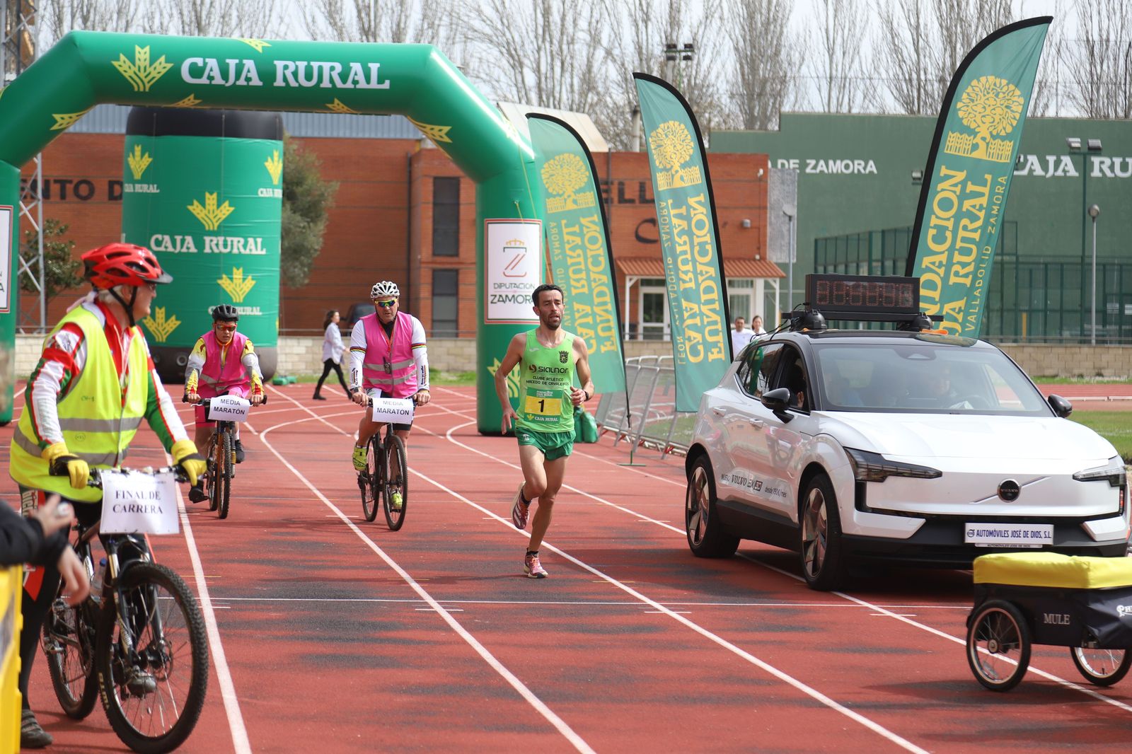 Llegada Media Maratón Ciudad de Zamora