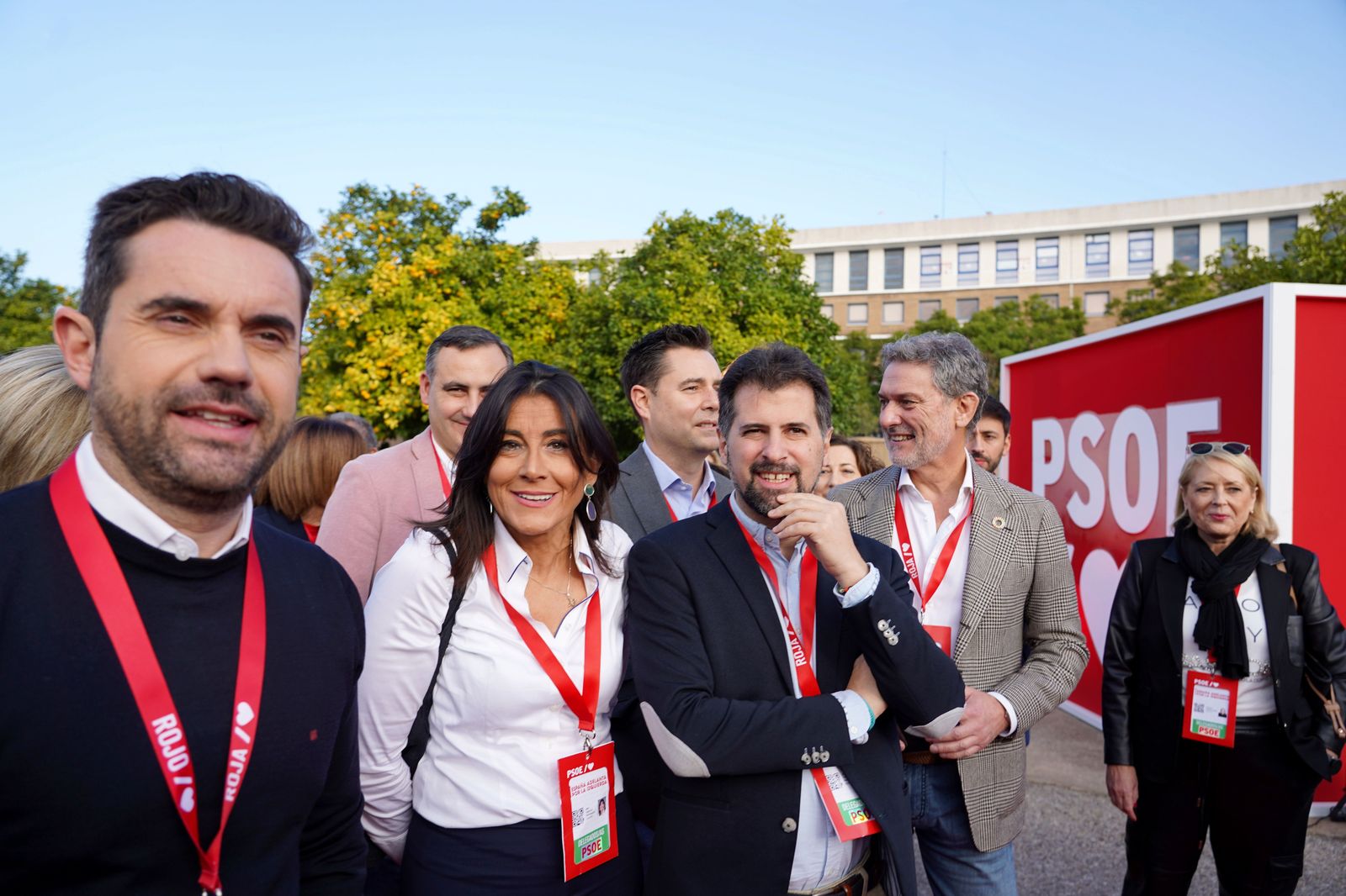 Ana Sánchez remarca la "fuerza" socialista en Castilla y León en el Congreso Federal del PSOE en Sevilla. ICAL