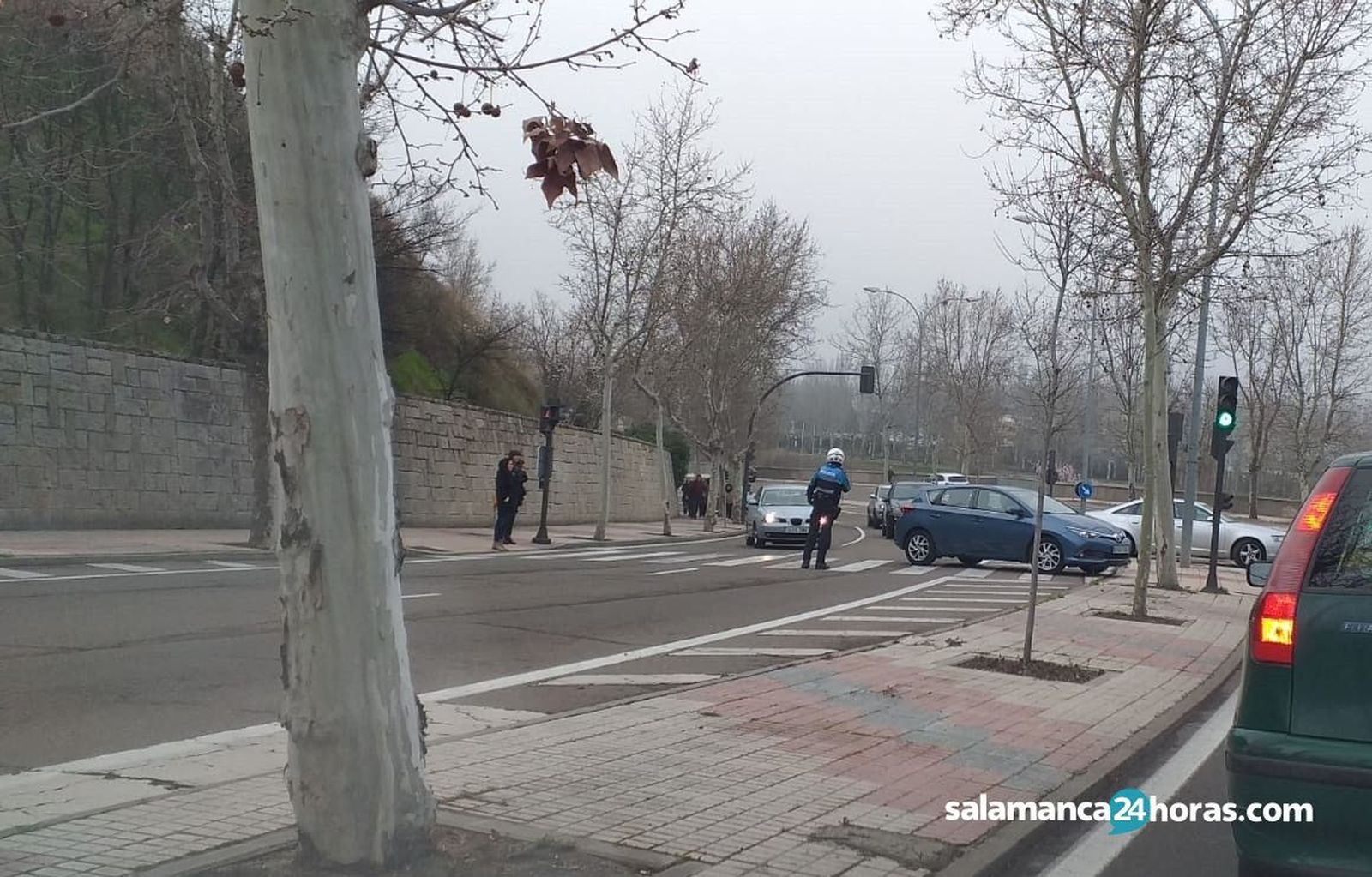 Accidente Paseo de San Vicente