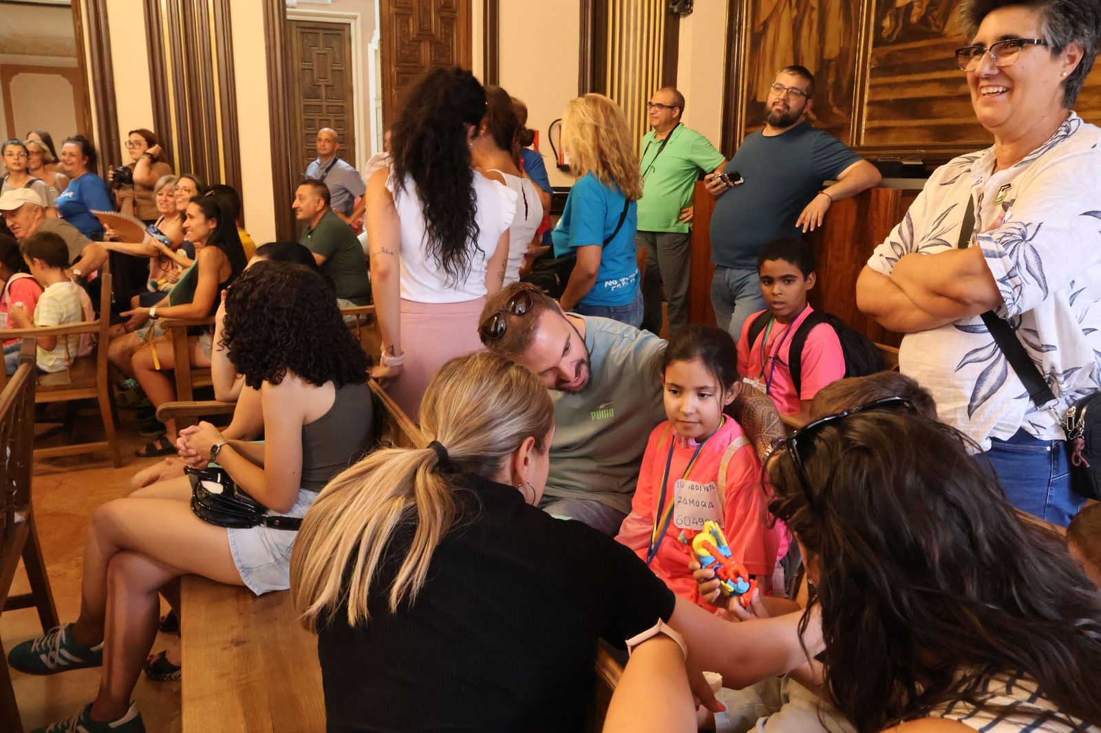 Llegada de los niños Saharauis y encuentro con las familias de acogida