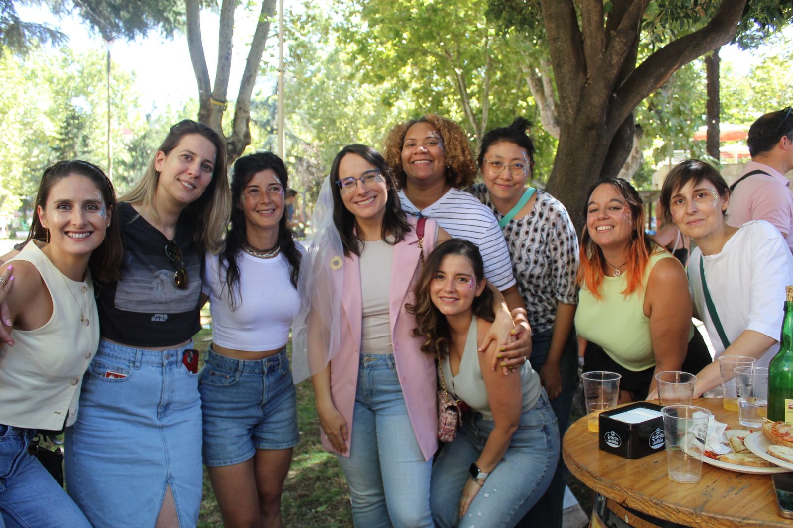 Ambiente en la Feria de Día en el mediodía de este sábado