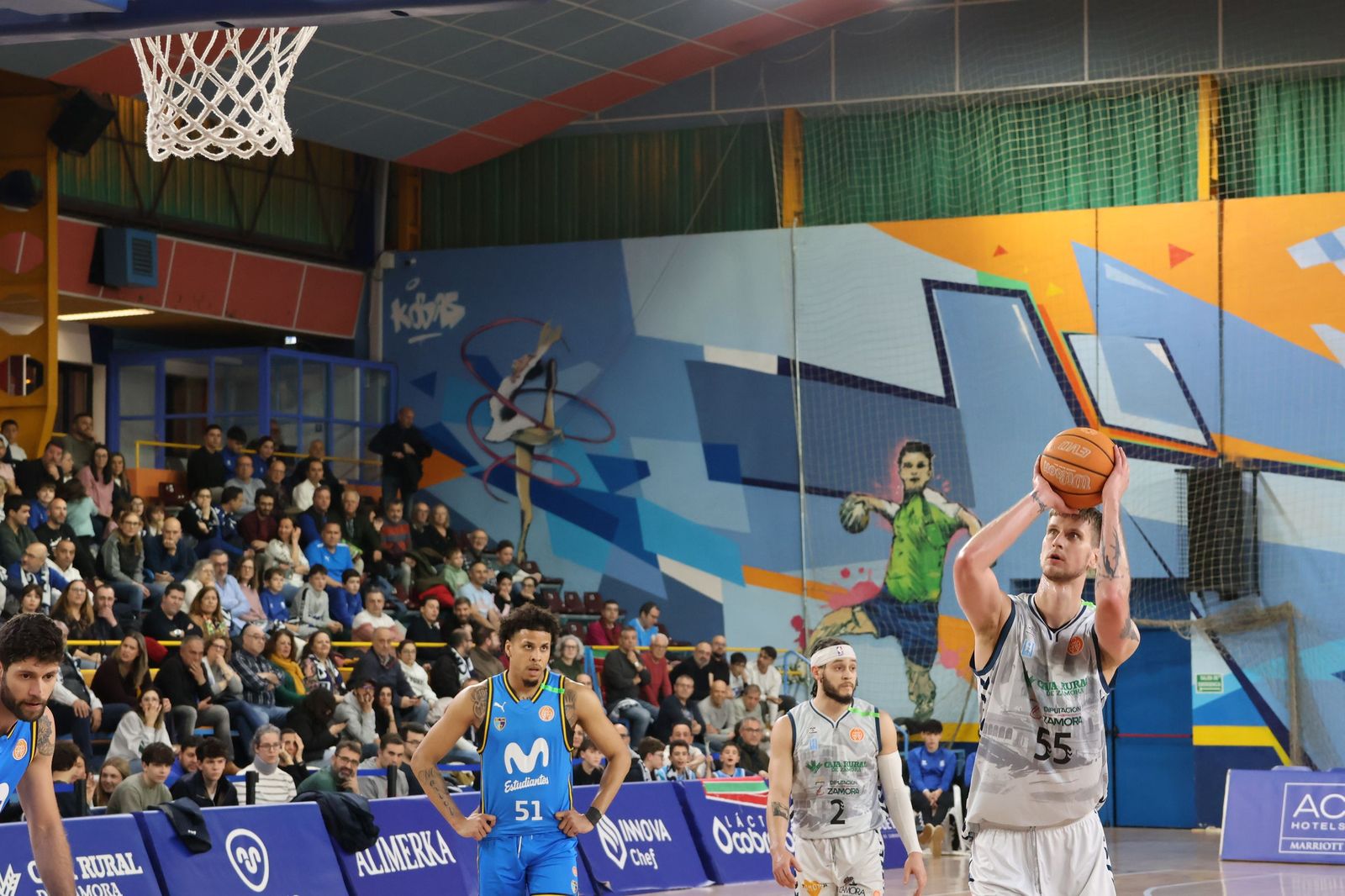 GALERÍA | Revive el esperado encuentro entre el CB Zamora y el Movistar Estudiantes