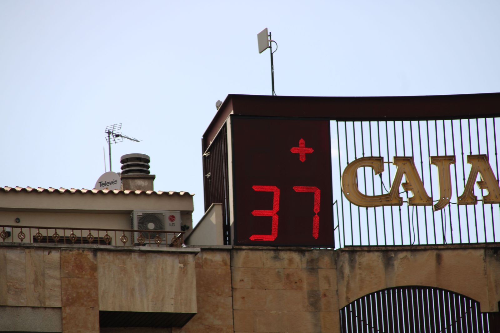 Ola de calor en Salamanca