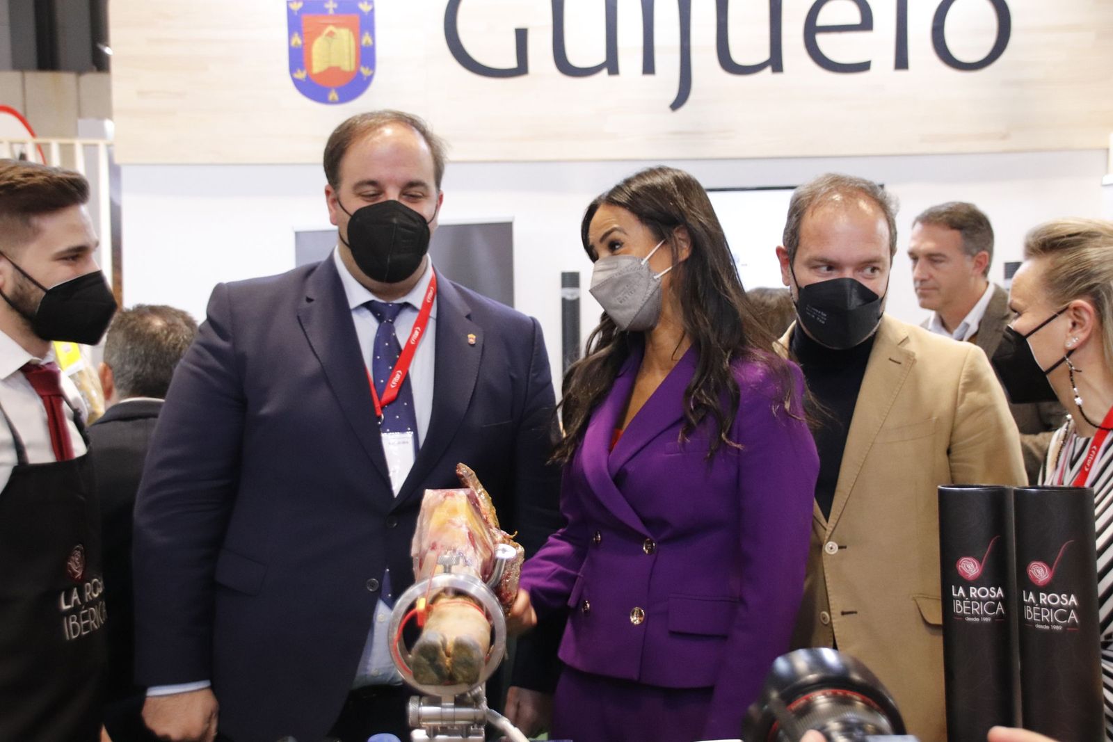Roberto Martín, alcalde de Guijuelo en FITUR