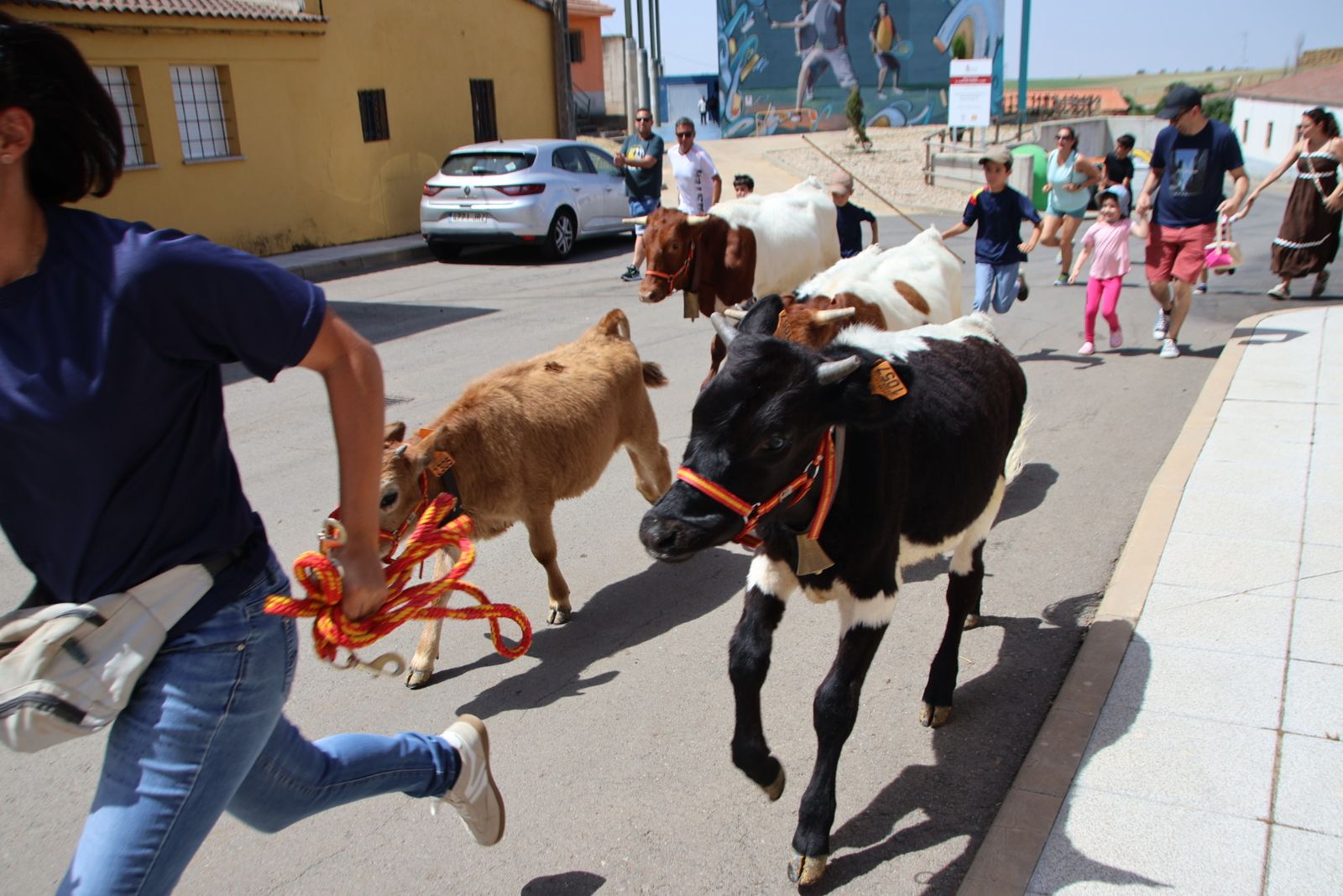 Castellanos de Villiquera, encierro infantil
