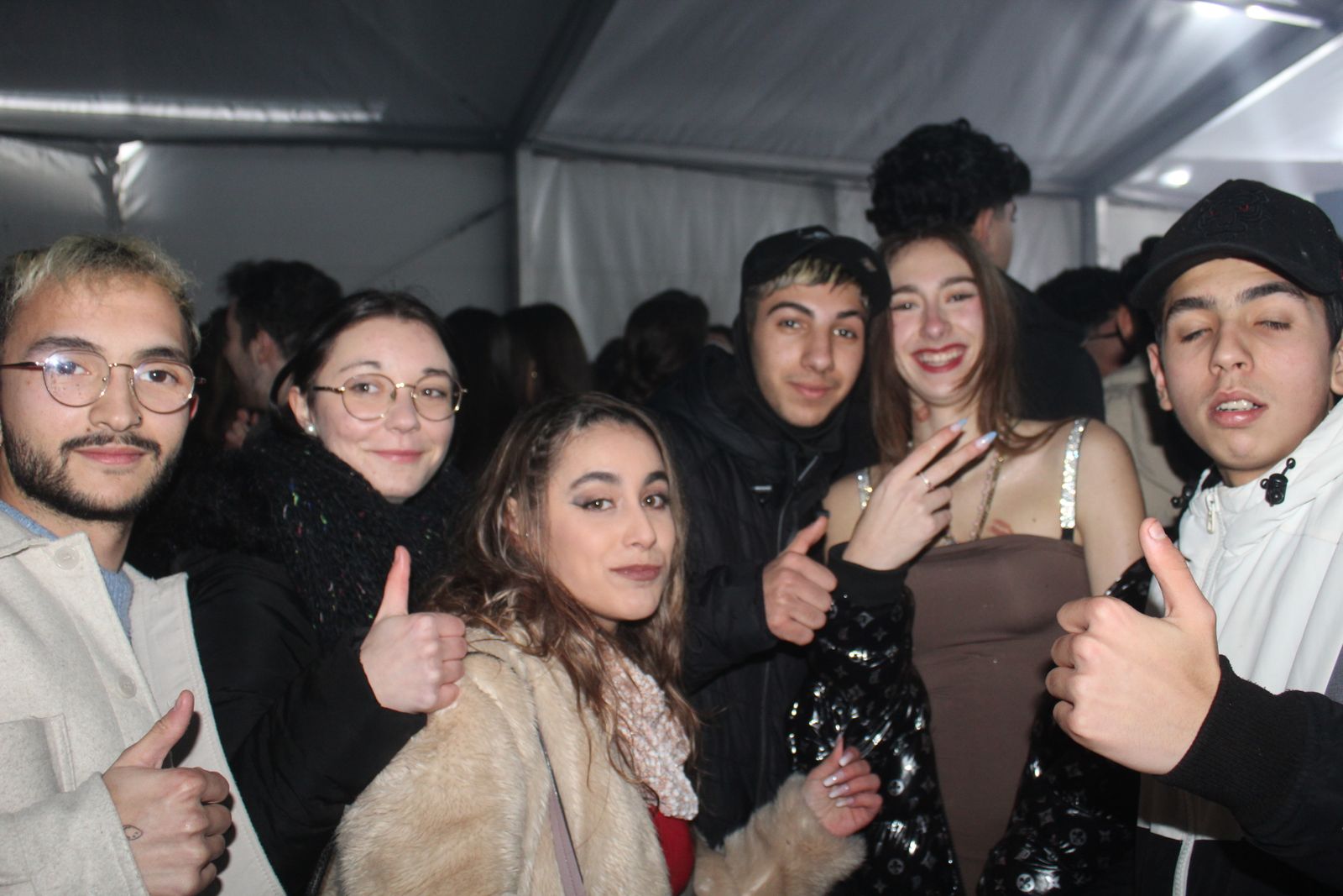 Salamanca de noche, sábado 7 de febrero