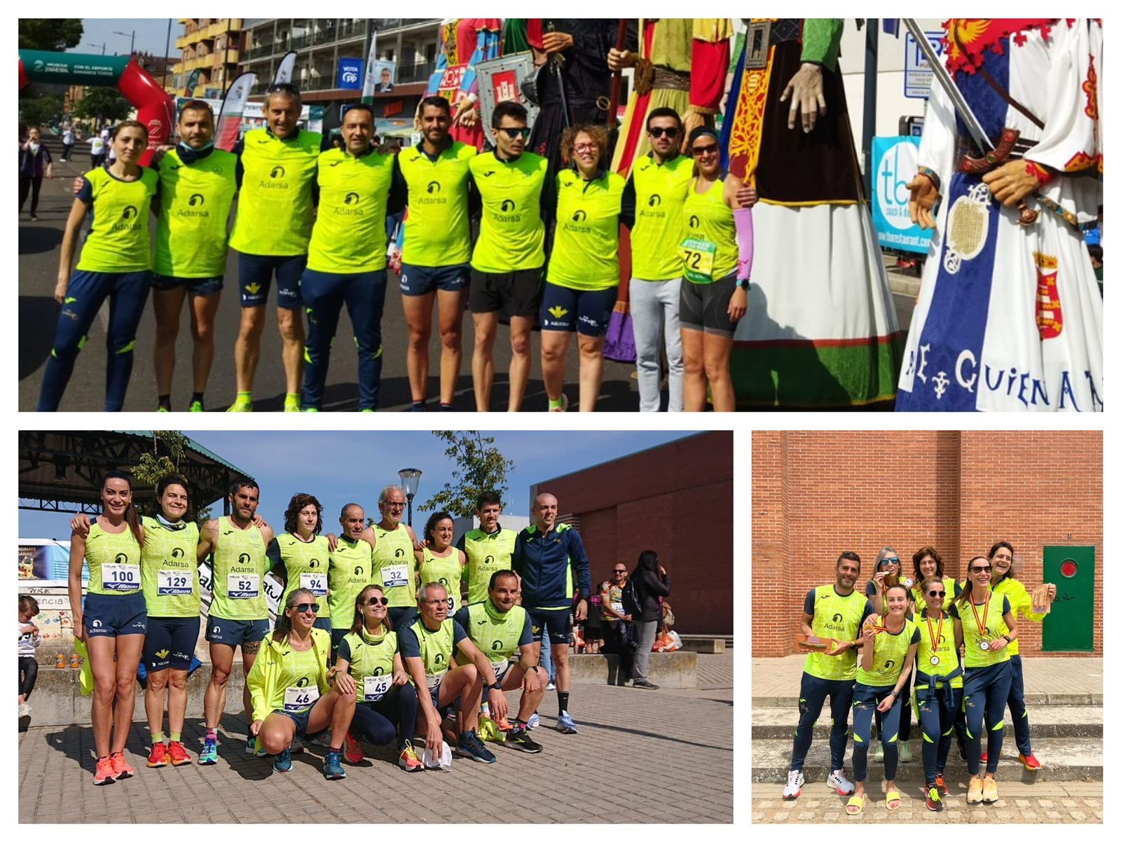 Atletas del CD Zamora Corre