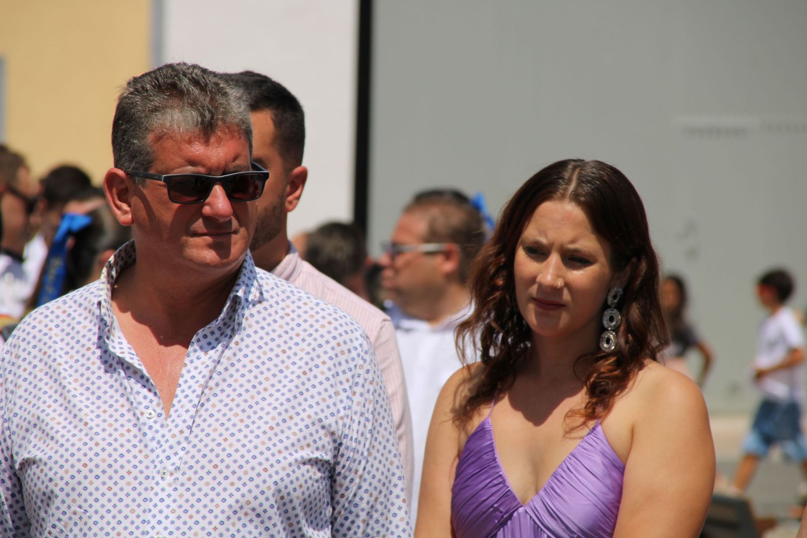 Procesión en honor al Cristo de las Batallas en Castellanos de Moriscos