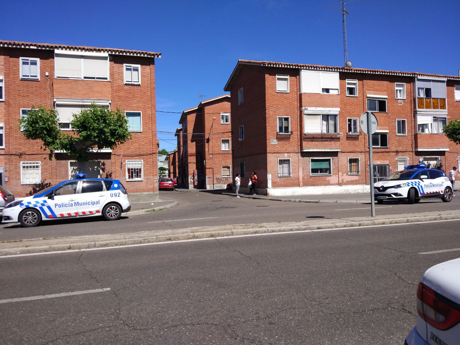 Foto de archivo de la Policía Municipal en el barrio vallisoletano de Las Viudas