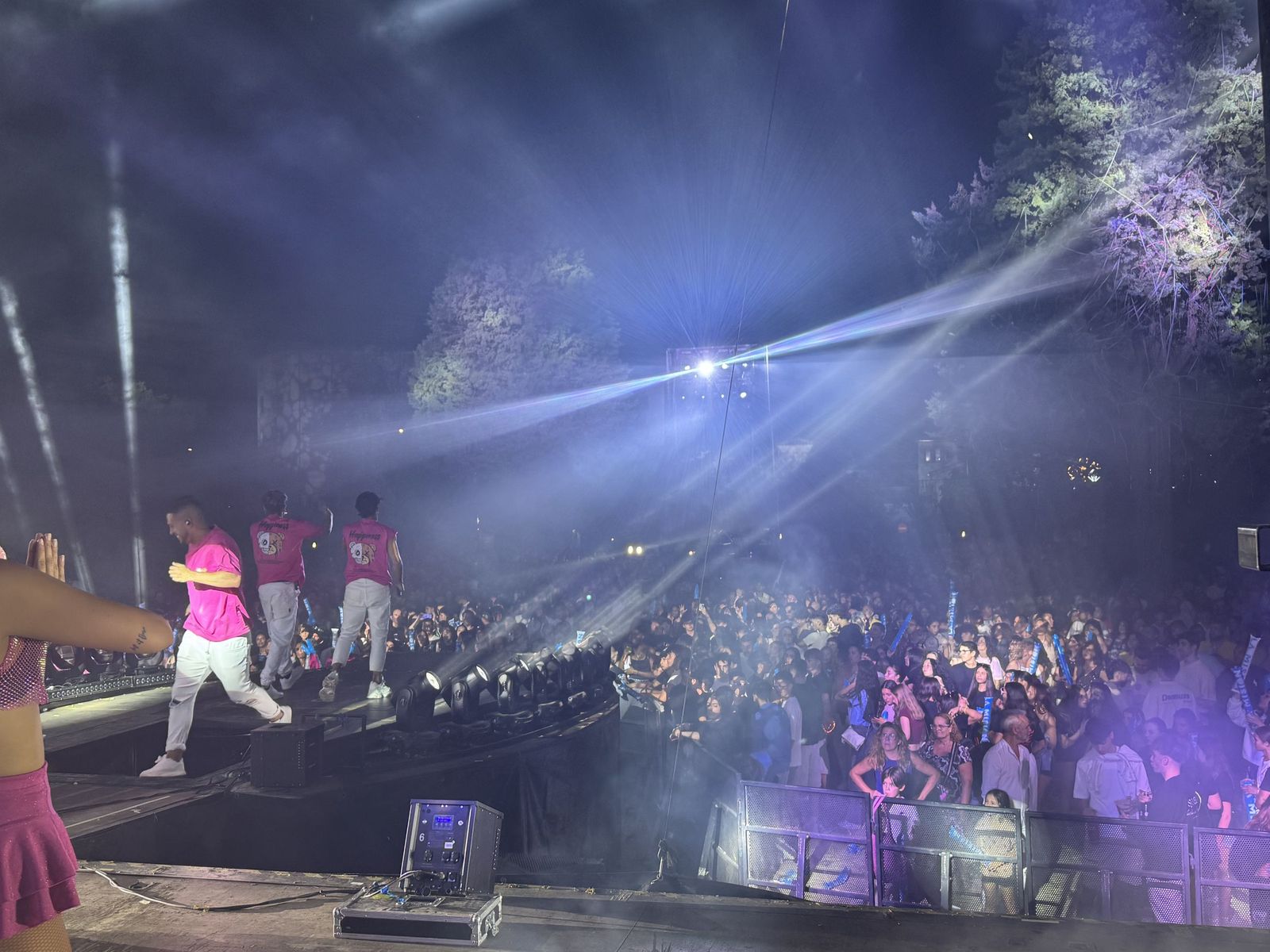 Salamanca de noche, sábado 23 de agosto