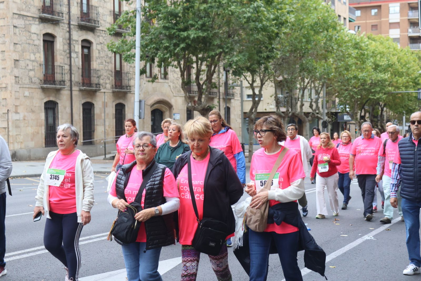 La marcha contra el cáncer vuelve a Salamanca un año más