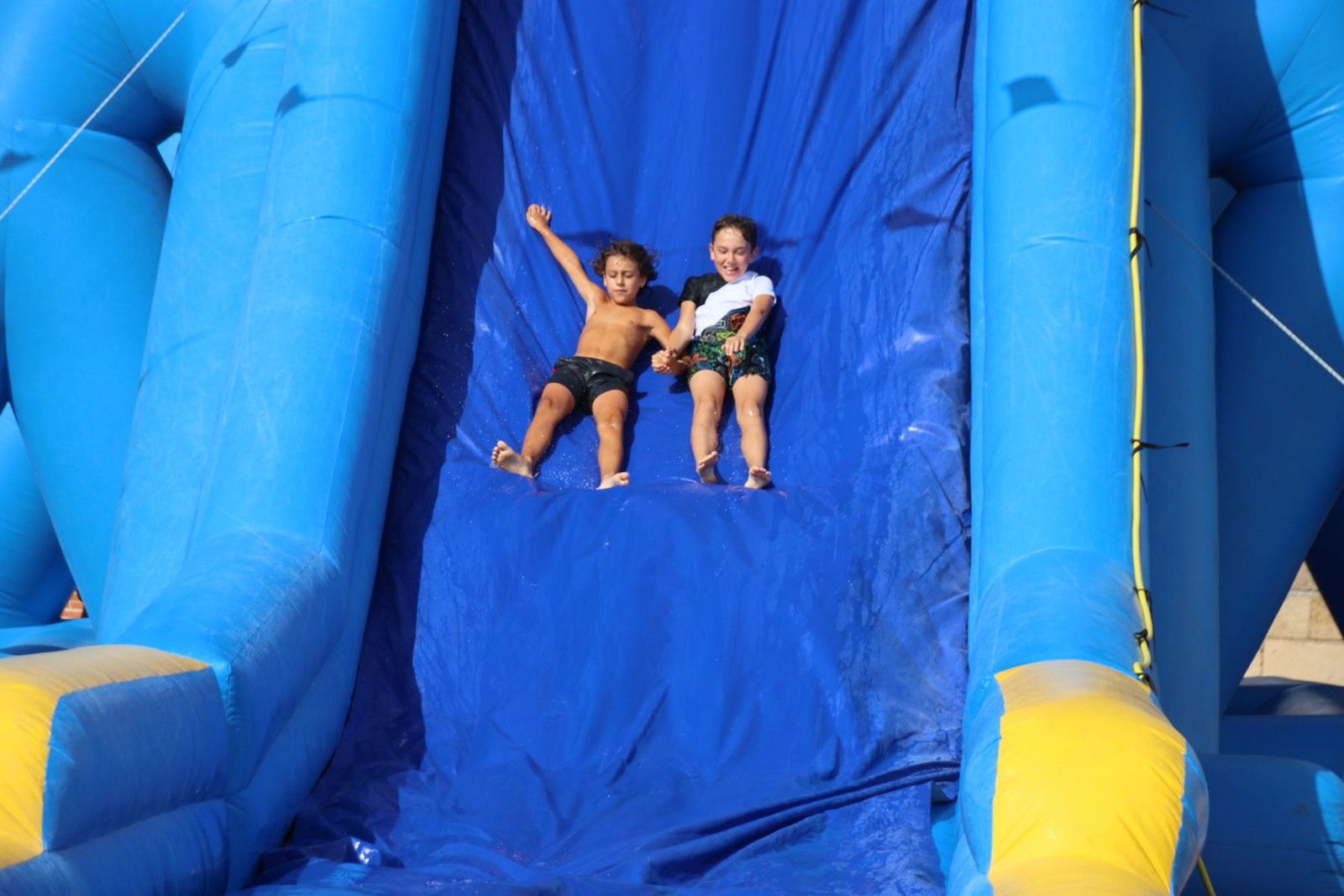Toboganes de agua en La Vellés