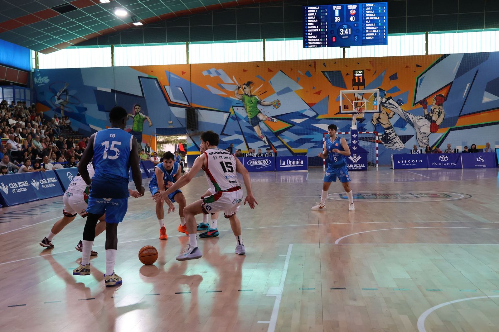 GALERÍA | Revive en imágenes el partido entre el CB Zamora y Alega Cantabria