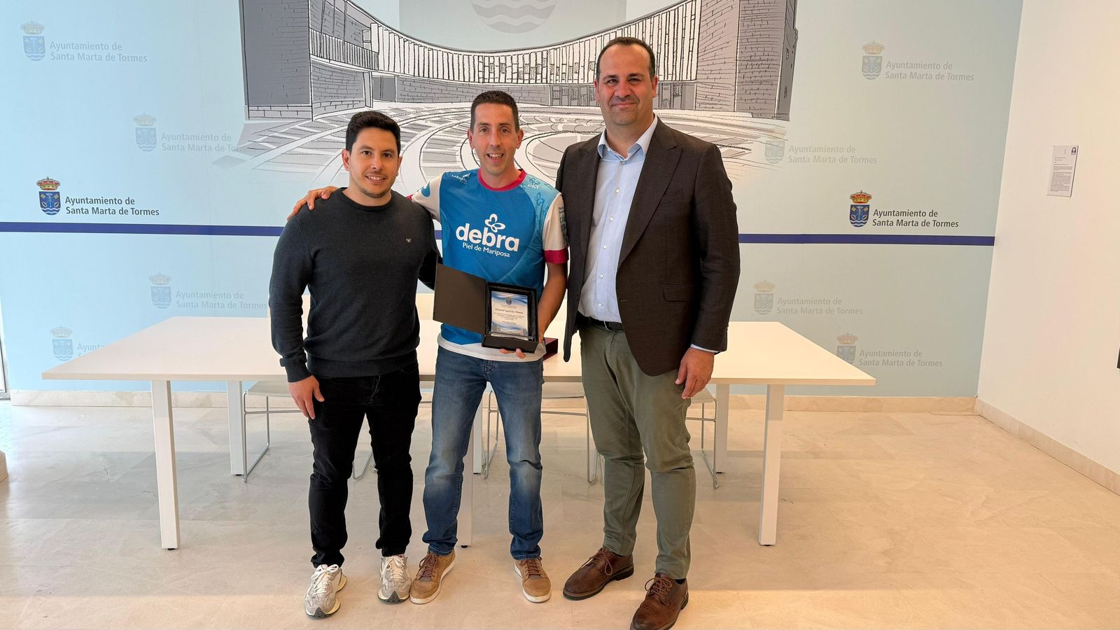 Daniel García Mata, atleta recocido por Santa Marta de Tormes