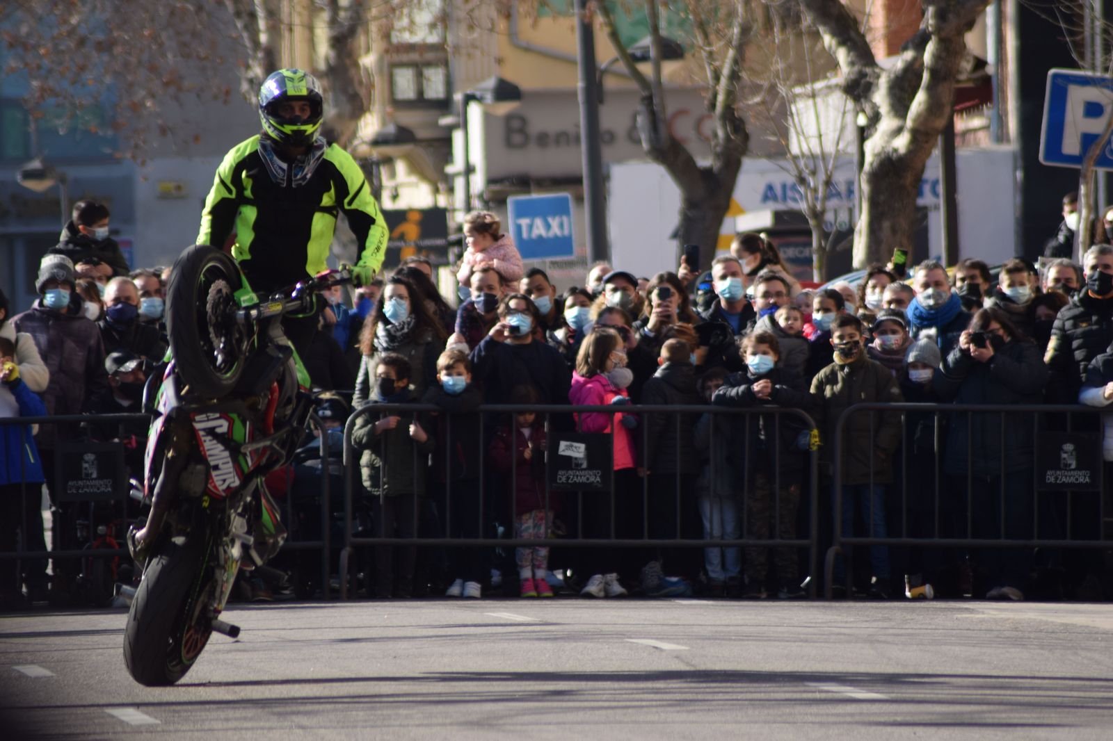 Exhibición en Zamora. AV Campos. Archivo.
