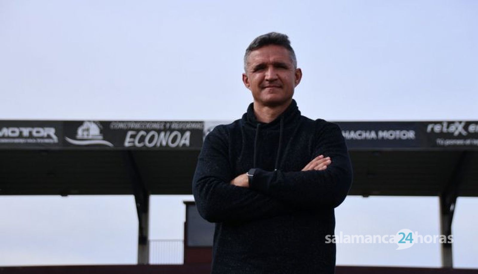 Dani Ponz cumple un año como entrenador de Unionistas | FOTO Andrea M