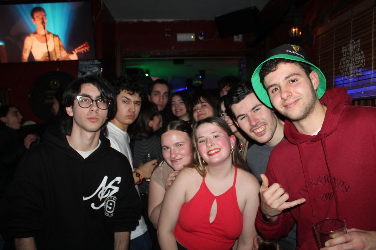 Salamanca de noche, sábado 31 de enero