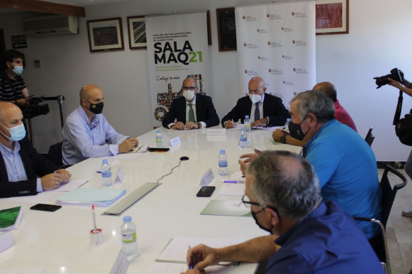 Jesús Julio Carnero preside el Consejo Agrario junto a Javier Iglesias