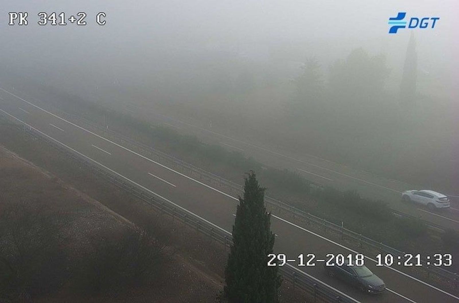 Niebla camara trafico