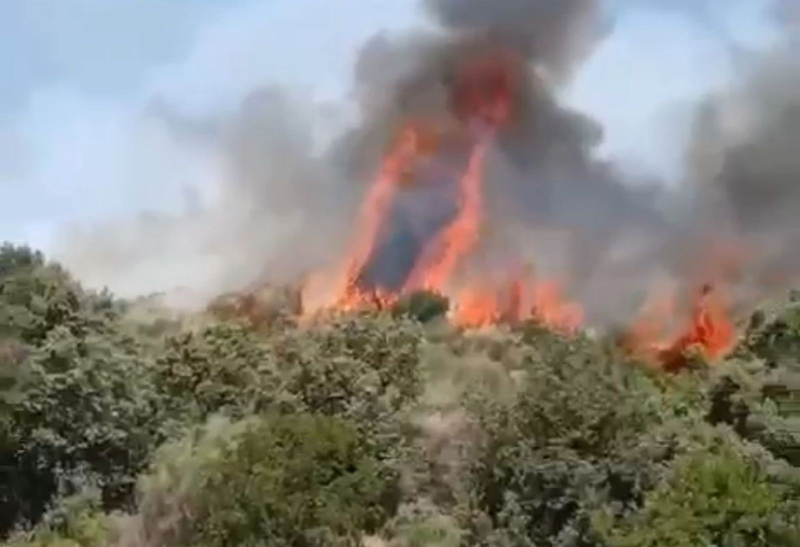 Incendio en Garcibuey