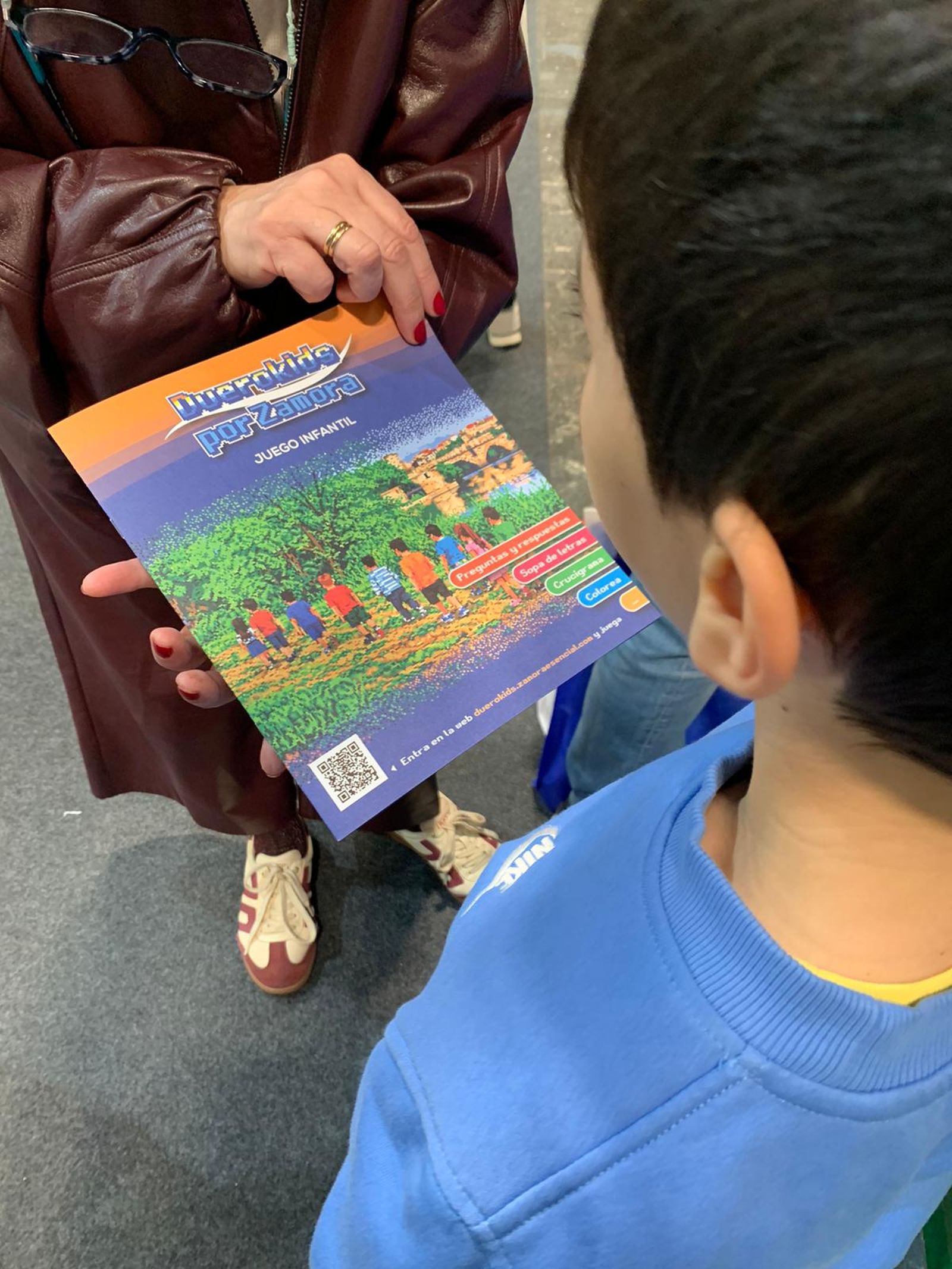 Un folleto del juego infantil Duero Kids