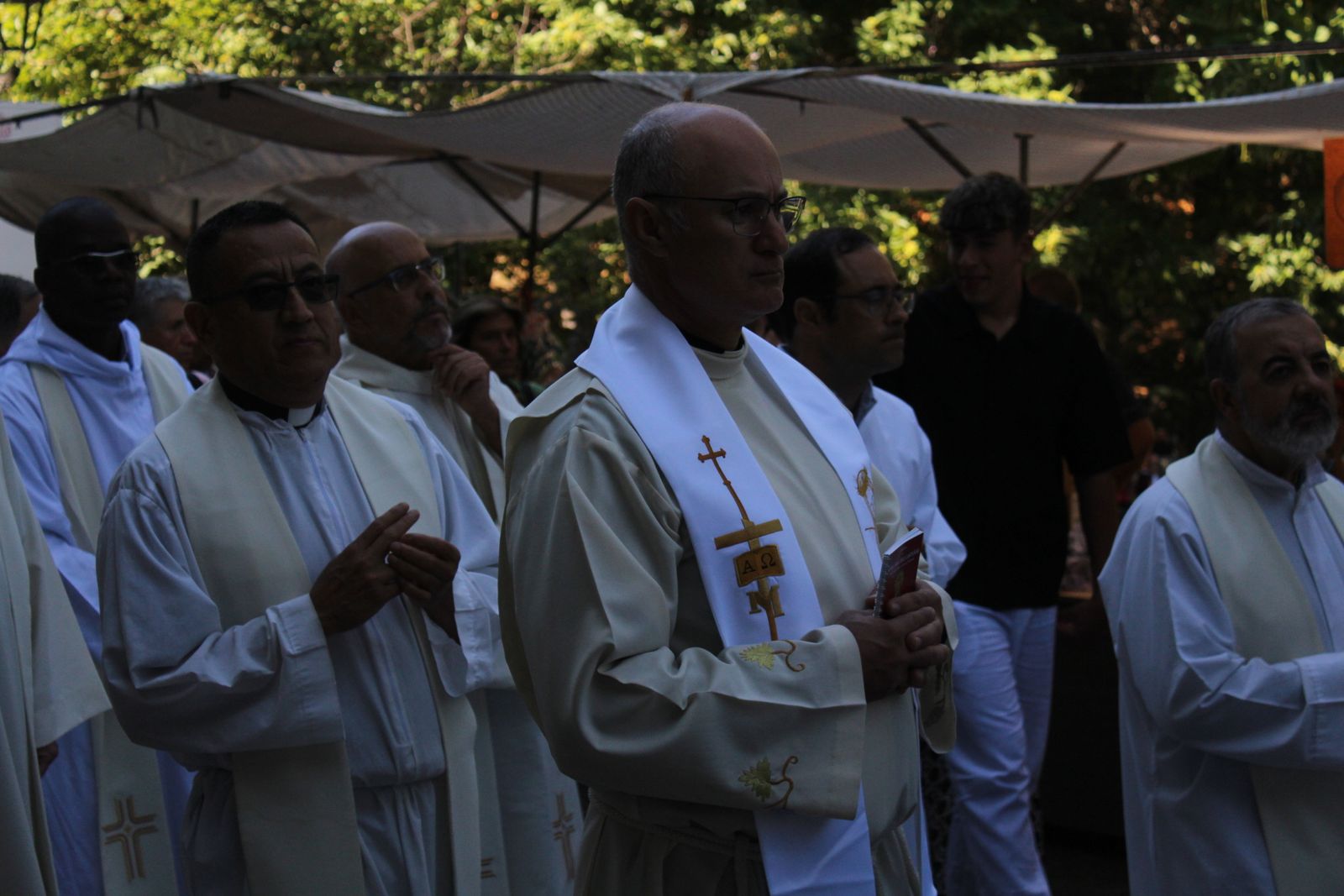 Béjar, misa y procesión en el santuario de Nuestra Señora del Castañar