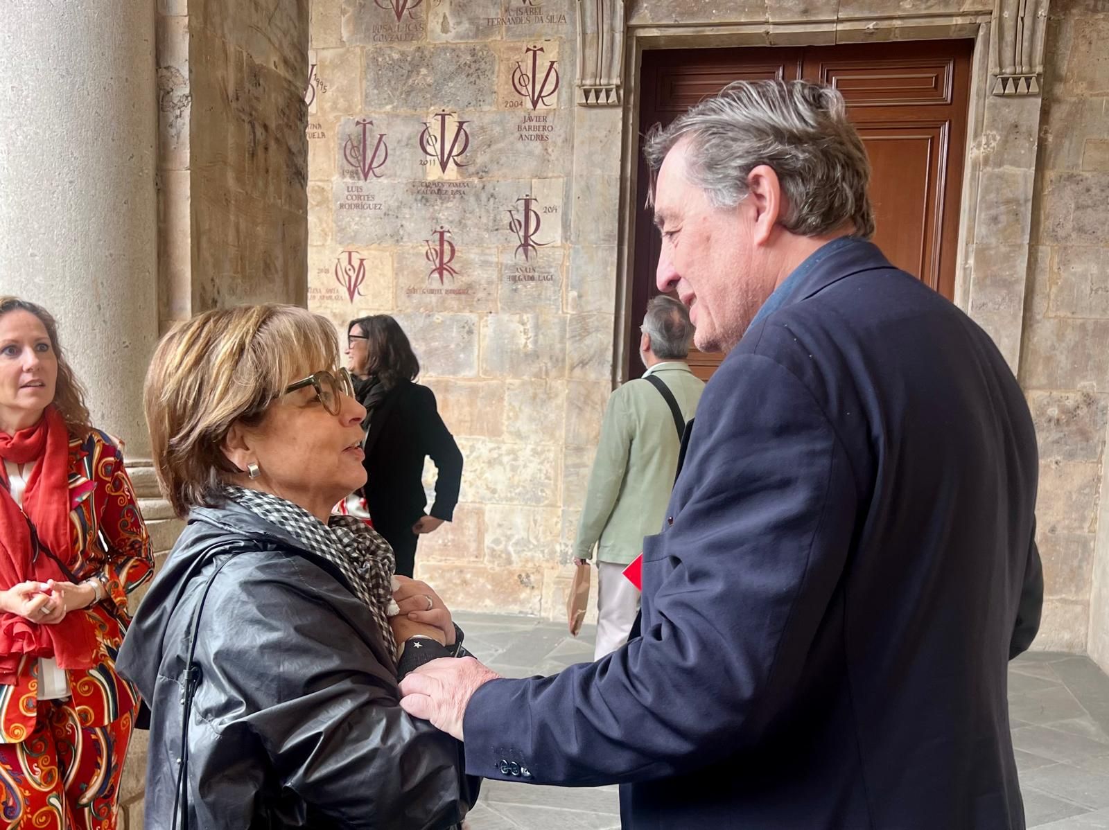 Piedad Bonnett y Luis García Montero Piedad Bonnett y Luis García Montero