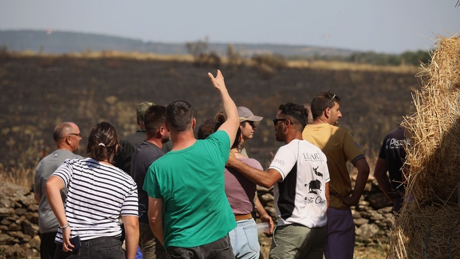 Así ha sido la actución de los Servicios de Extinción para sofocar el incendio en Castillejo de Martín Viejo