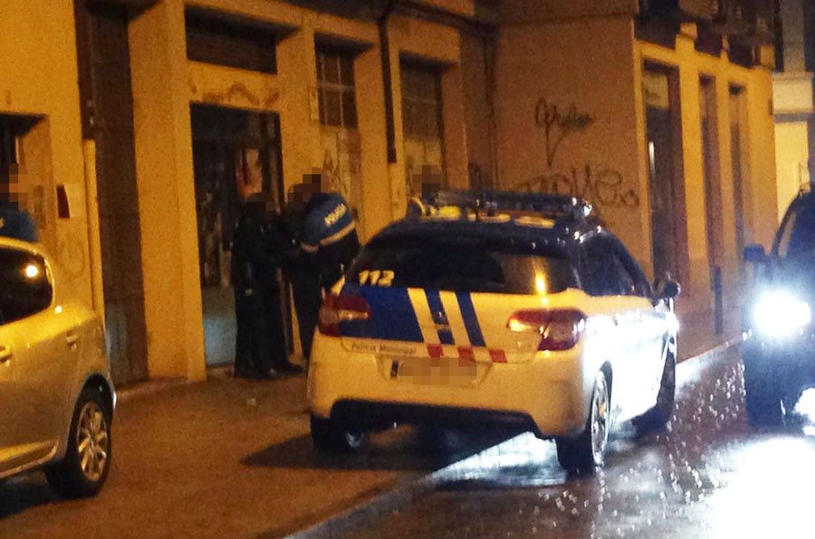 Detenido calle santo