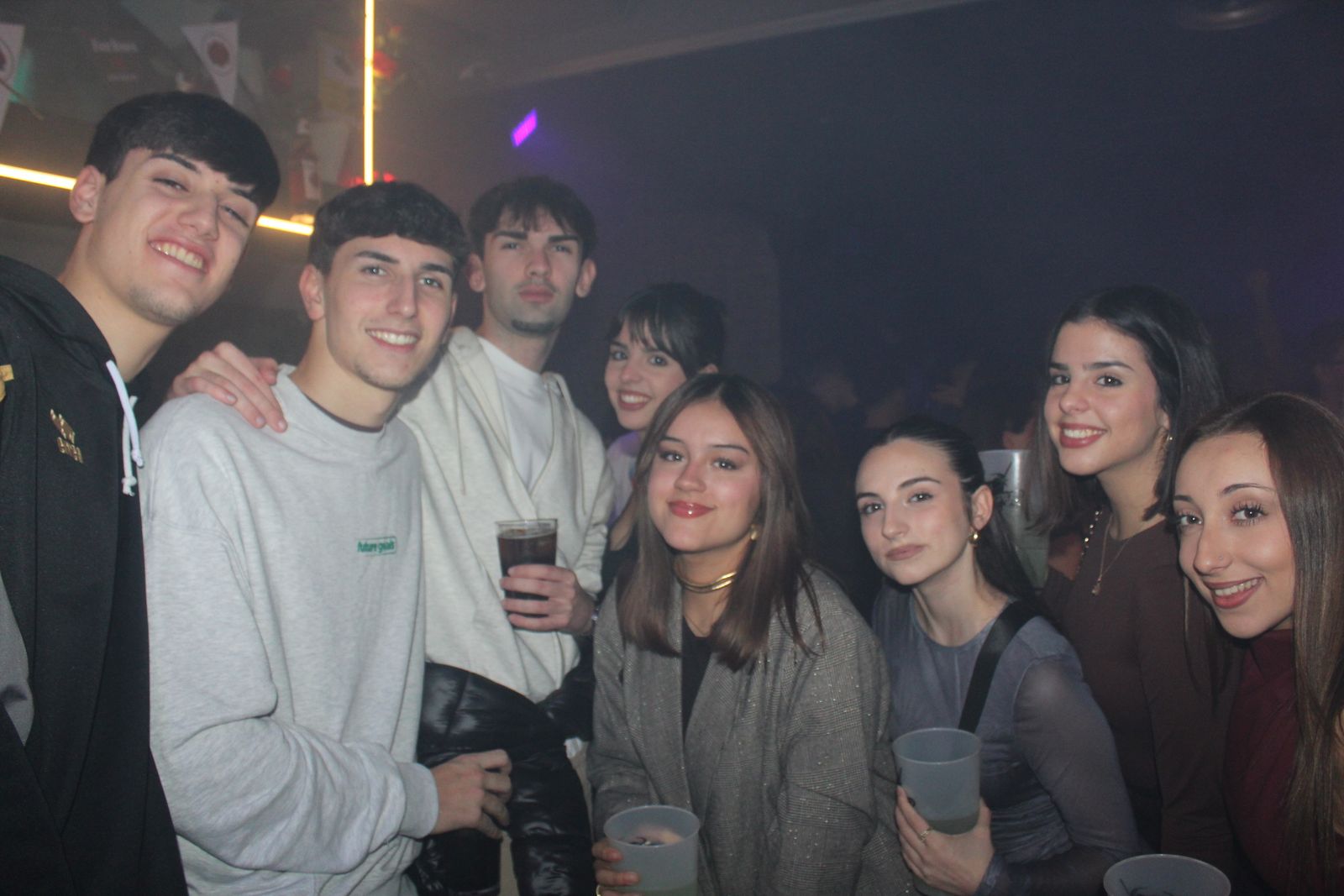 Salamanca de noche, sabado 20 de diciembre