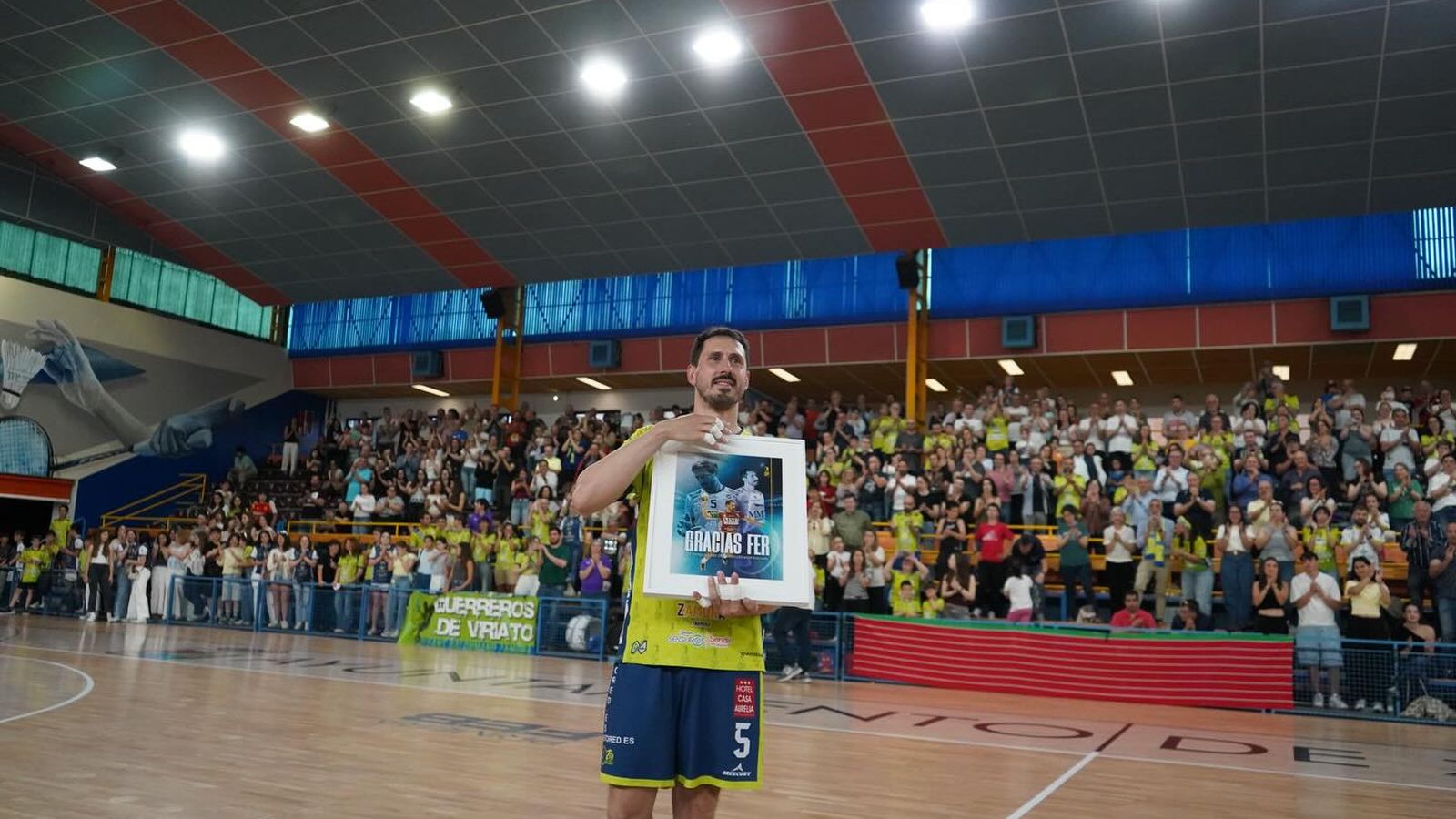 Despedida de Fer Ruiz como jugador del BM Zamora