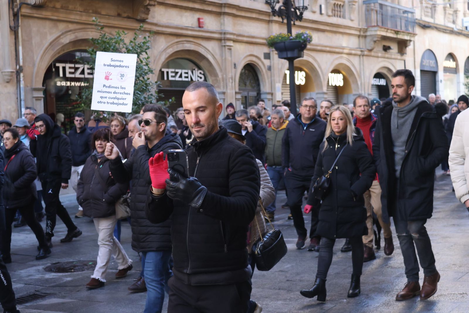 Manifestación de Autónomos por el 30N