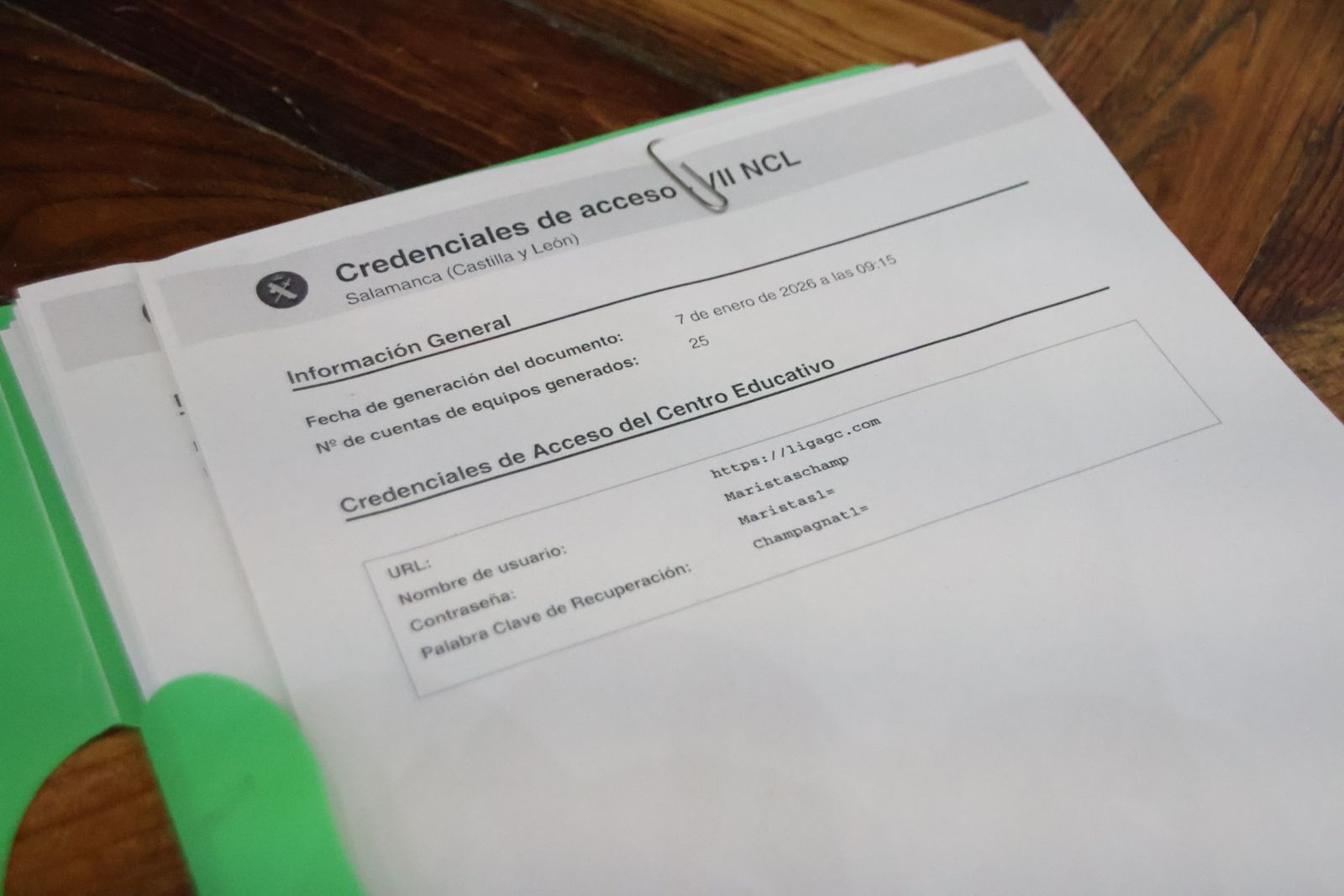 Reportaje ciberliga con Guardia Civil en Maristas