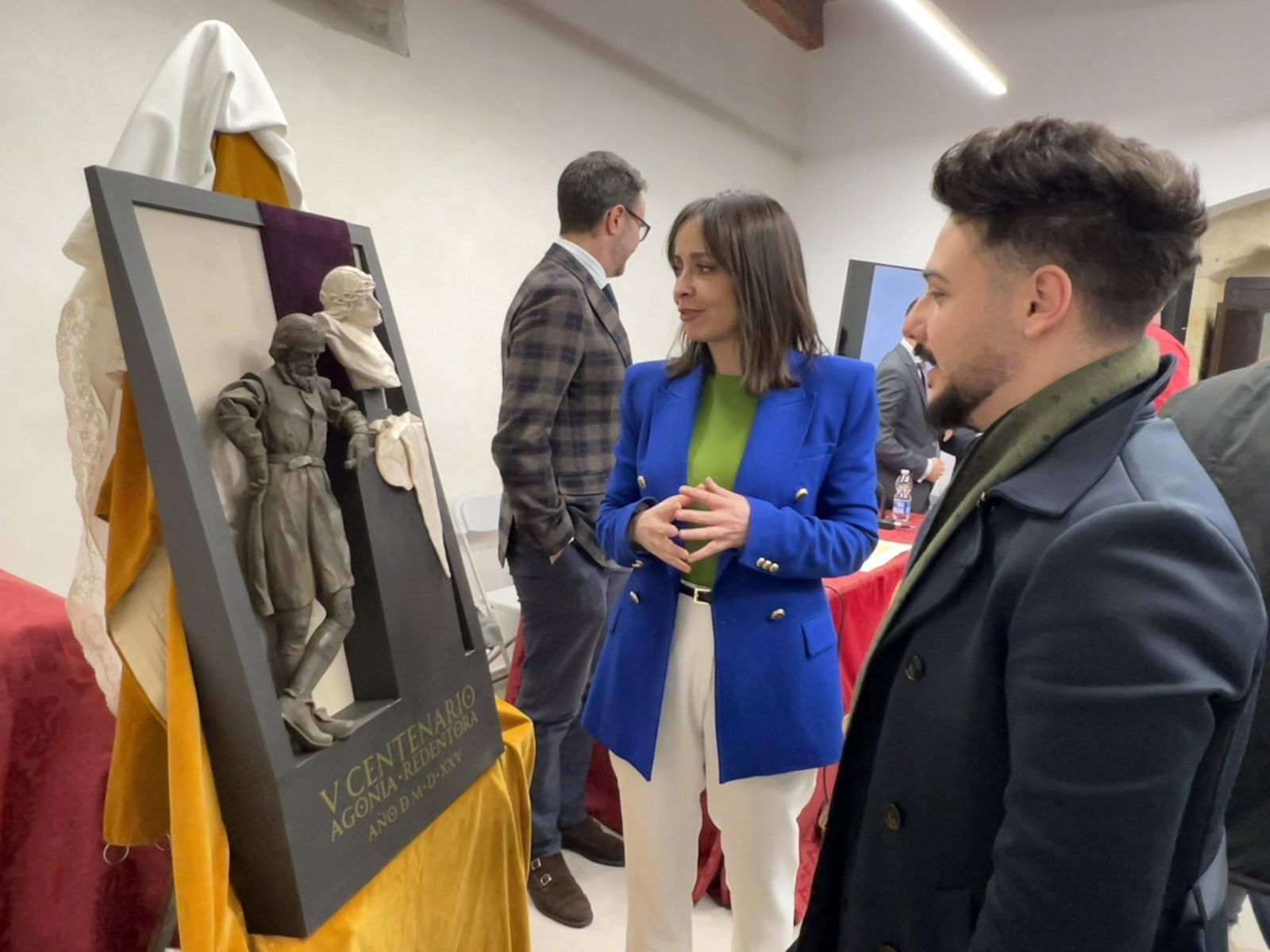 La Real Cofradía Penitencial de Cristo Yacente de la Misericordia y de la Agonía Redentora presenta el cartel y logo conmemorativo del V Centenario de la Agonía Redentora