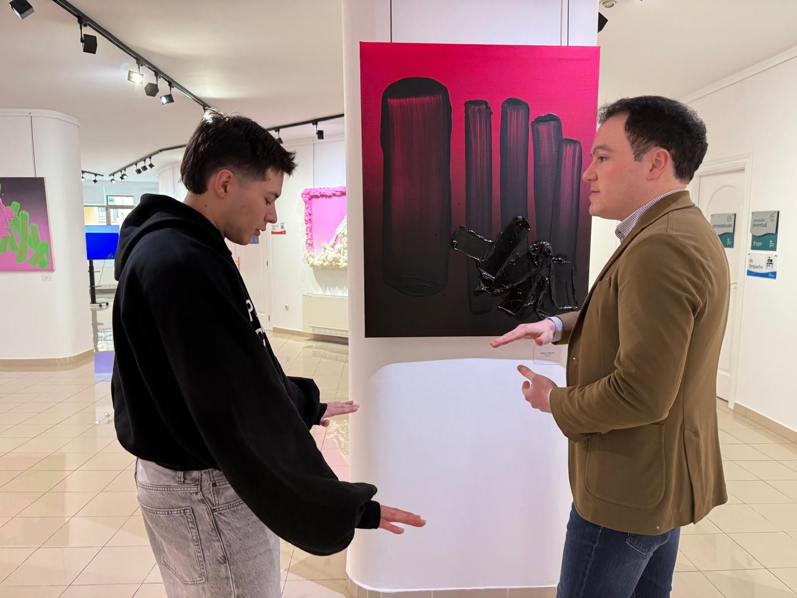 Inauguración exposición Espacio Joven