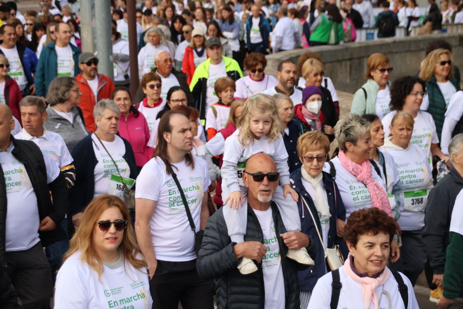 X Marcha contra el Cáncer en Salamanca, domingo, 20 de octubre de 2024. Fotos Andrea M.