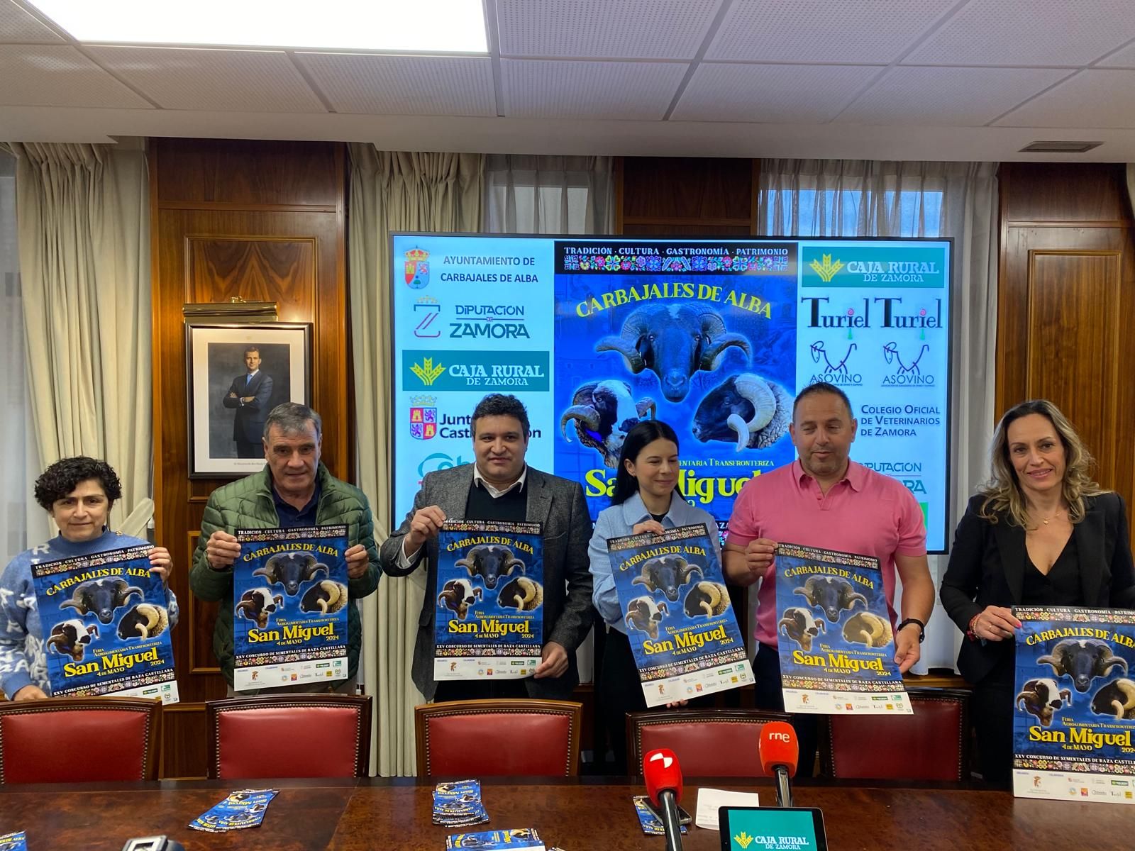 Un instante de la presentación