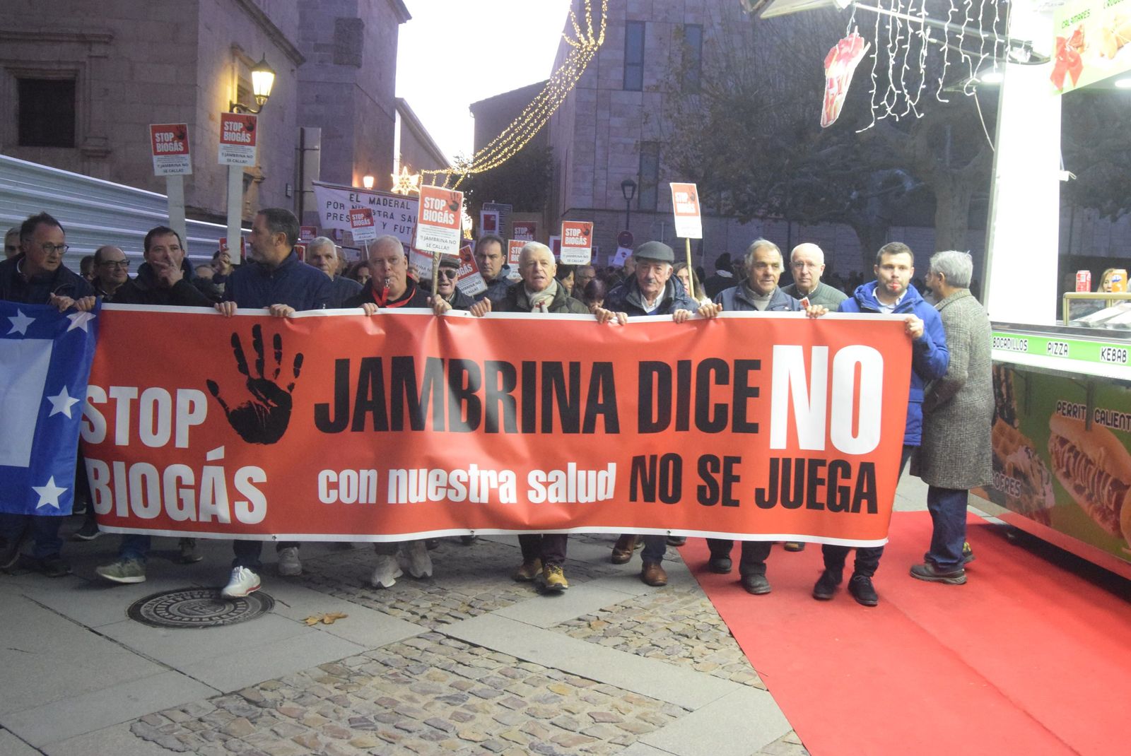 Manifestación Stop Biogás Zamora