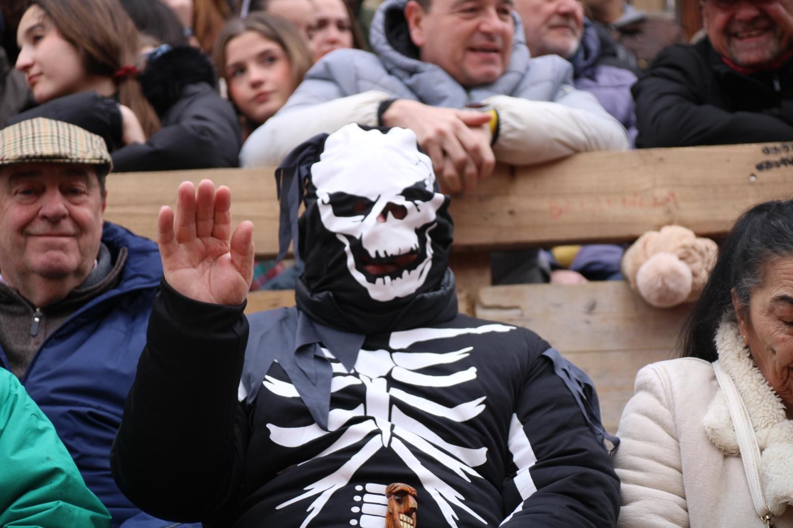 Ambiente en el encierro a caballo de Ciudad Rodrigo