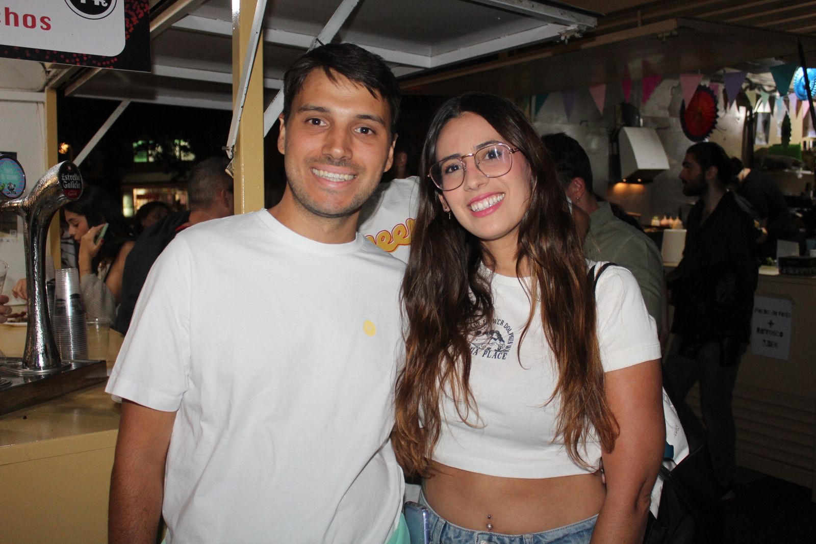 Ambiente en la Feria de Día en la tarde de este viernes
