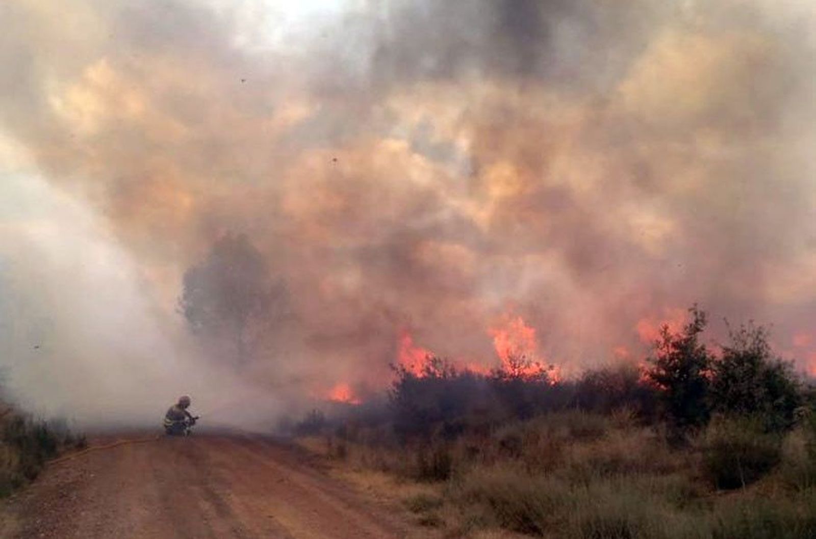 Incendio grisuela Incendio grisuela