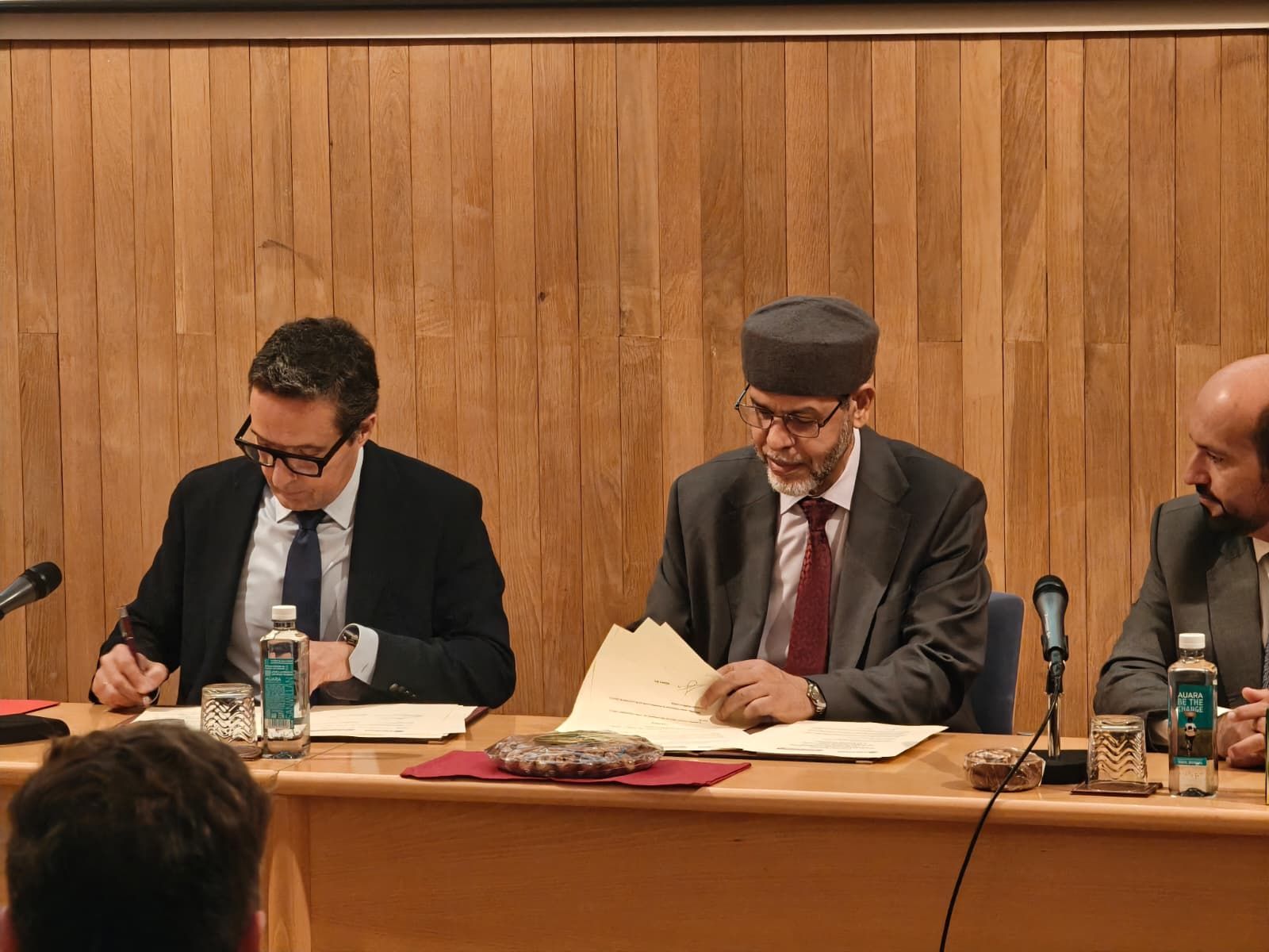 Inauguración del Centro de Estudios Arabes de Salamanca