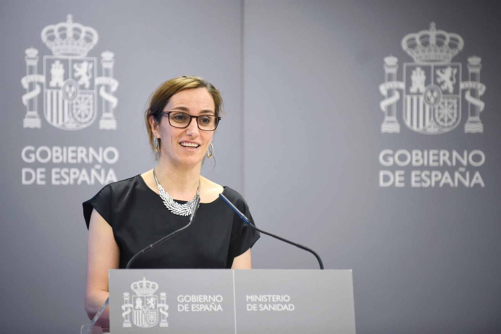 Imagen de la ministra de Sanidad, Mónica García.   Fernando Sánchez   Europa Press