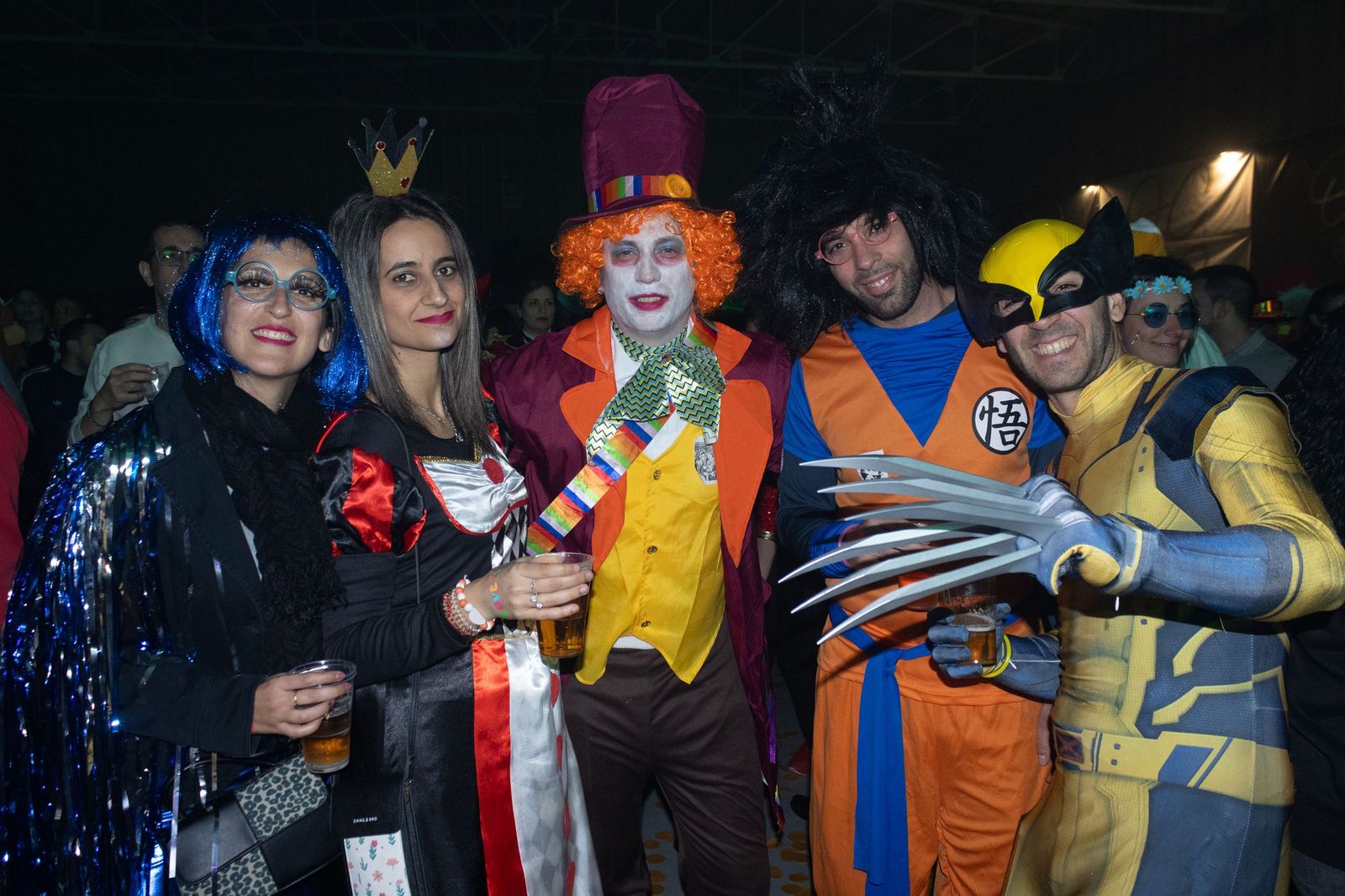 Salamanca de noche, sábado del Carnaval del Toro de Ciudad Rodrigo