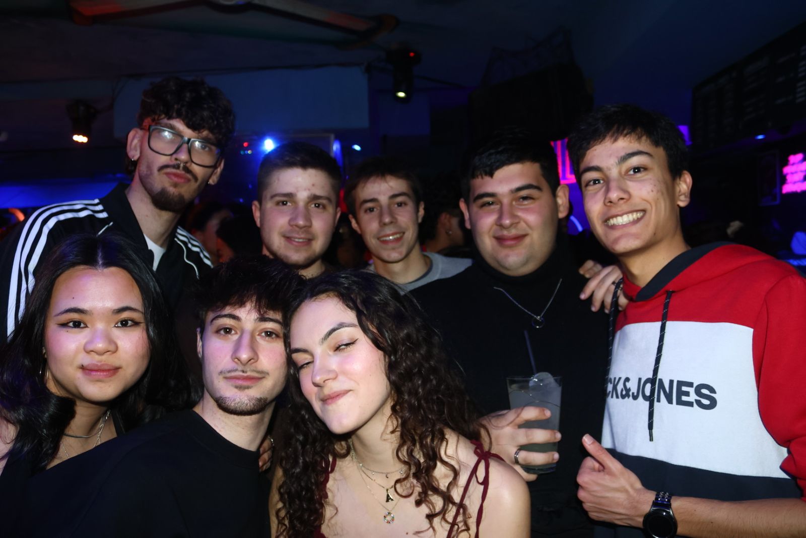 Salamanca de noche, sábado 21 de febrero