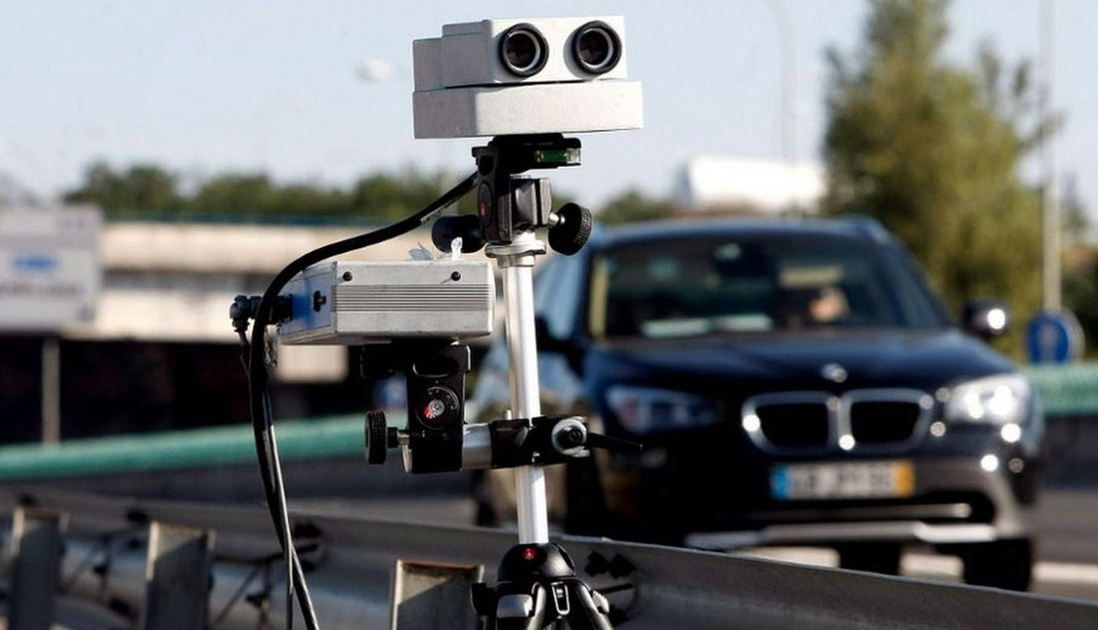 Una cámara de tráfico. DGT. Archivo.