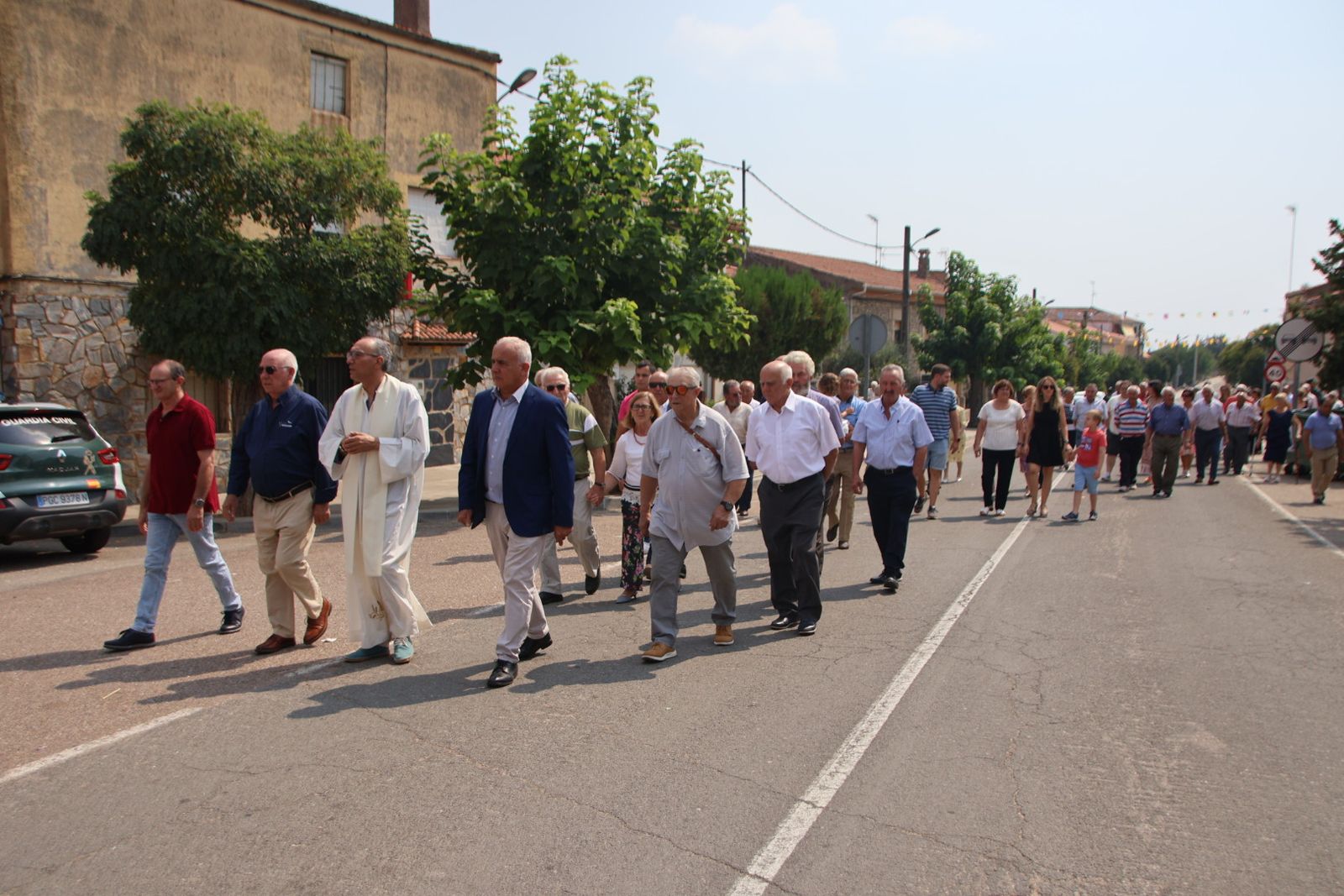 Masueco misa y procesión en honor a San Bernardo