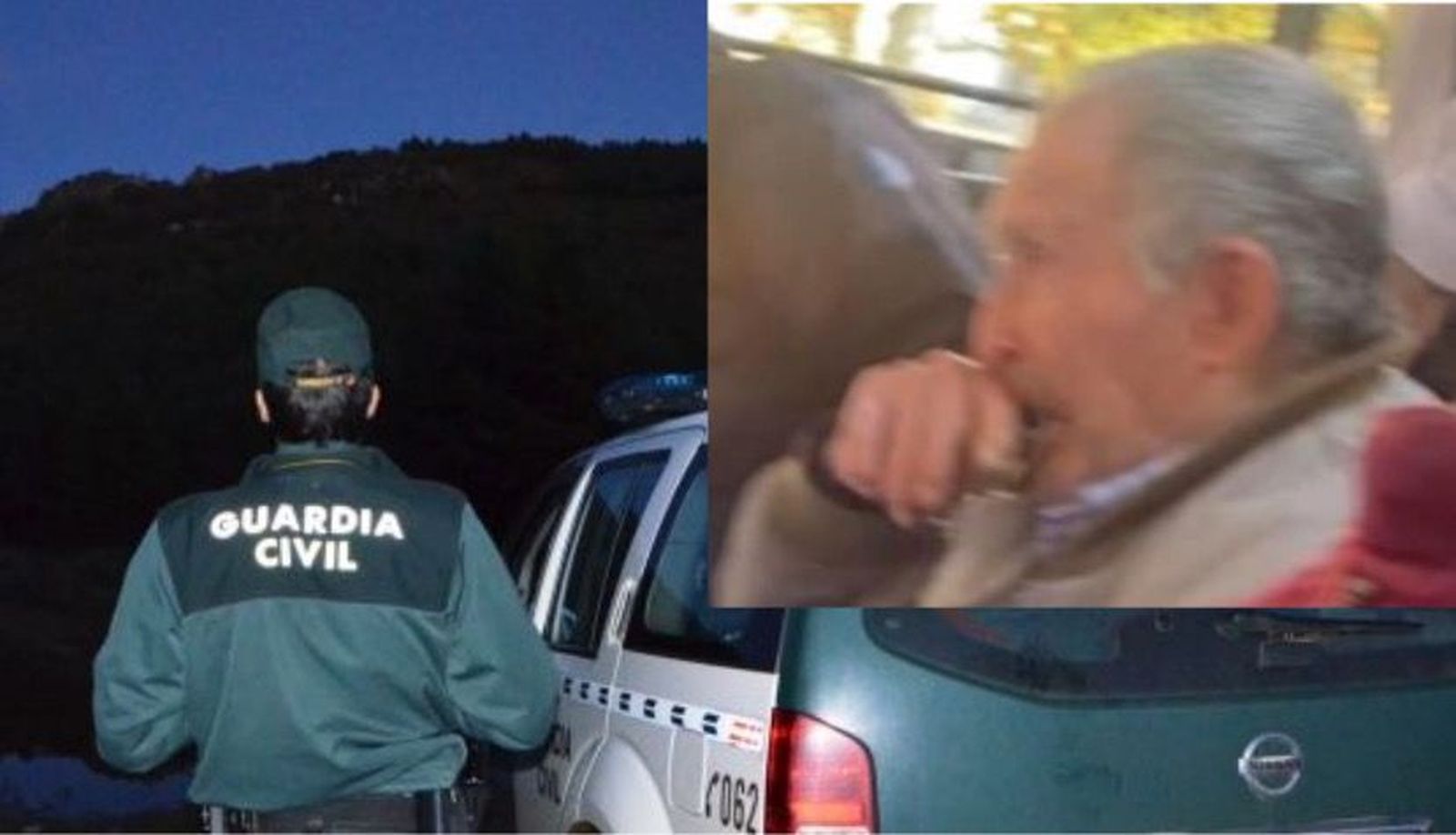 Foto del varón de 86 años desaparecido